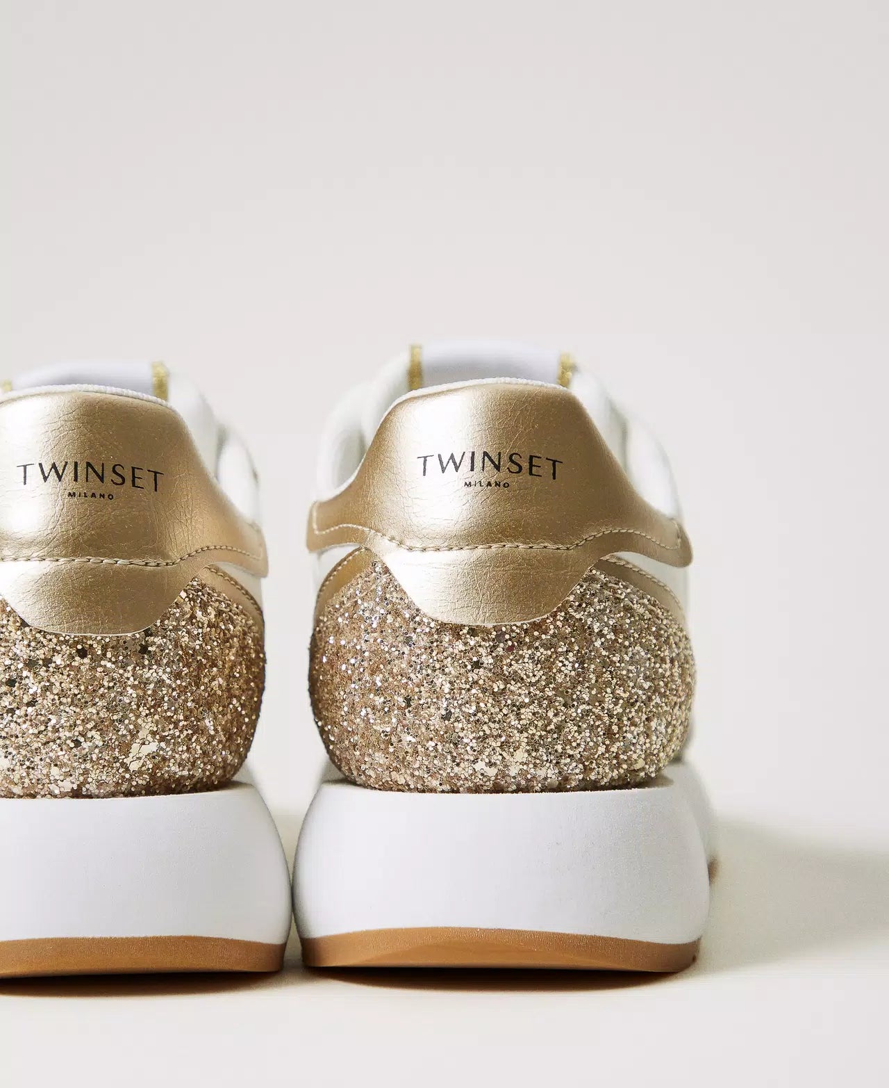 Sneakers running con glitter