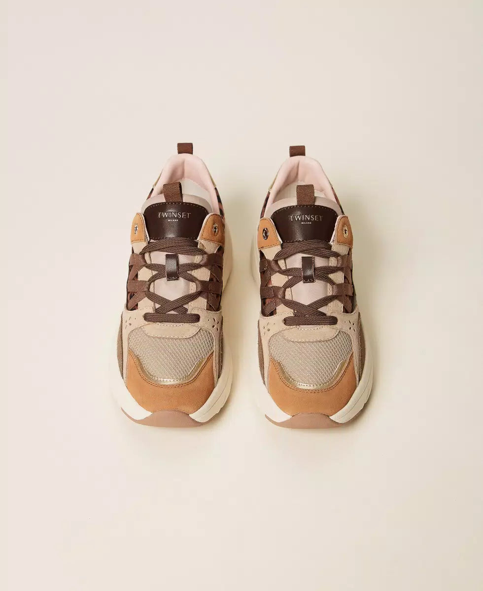 Sneakers running animalier