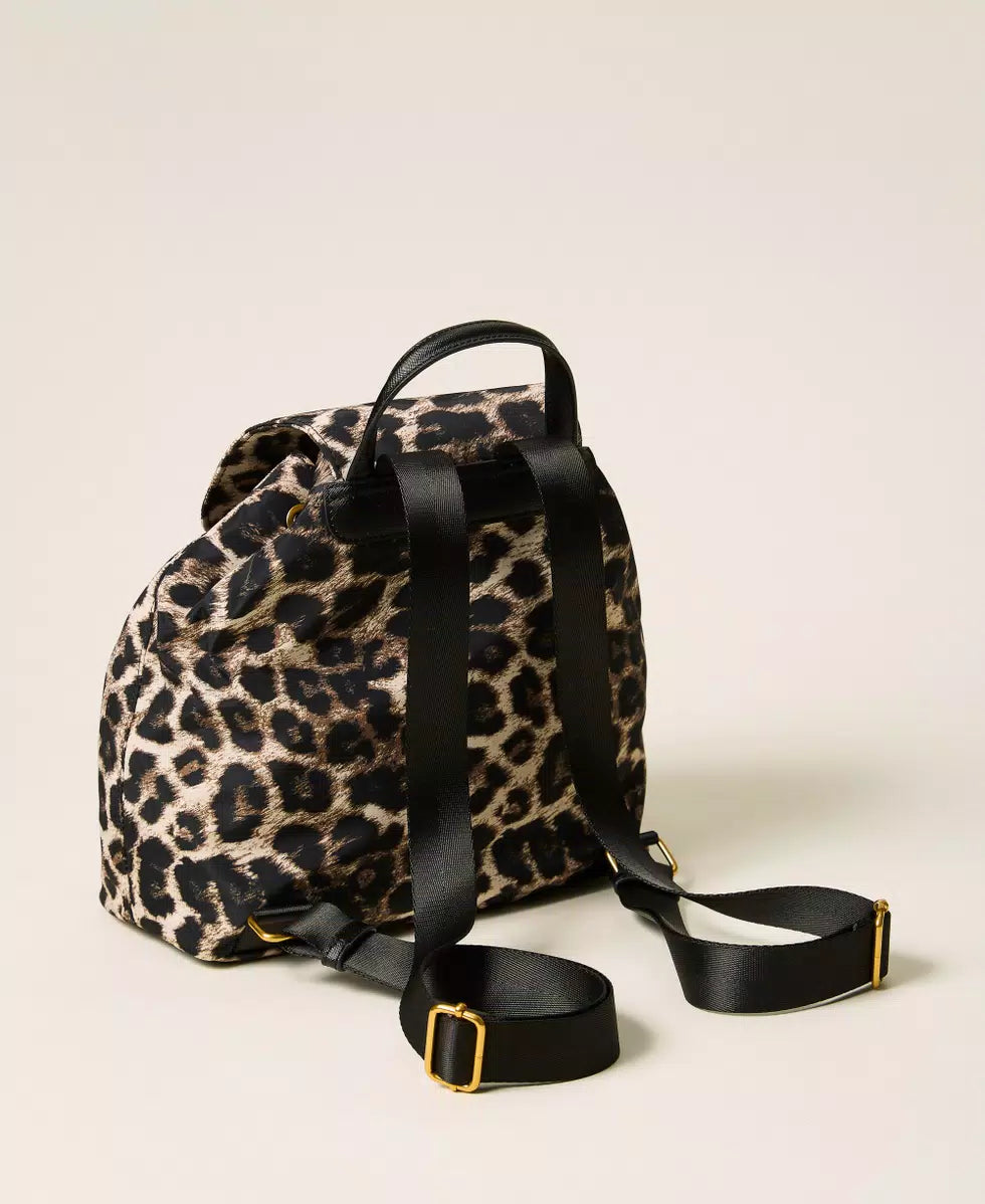 Zaino stampa animalier