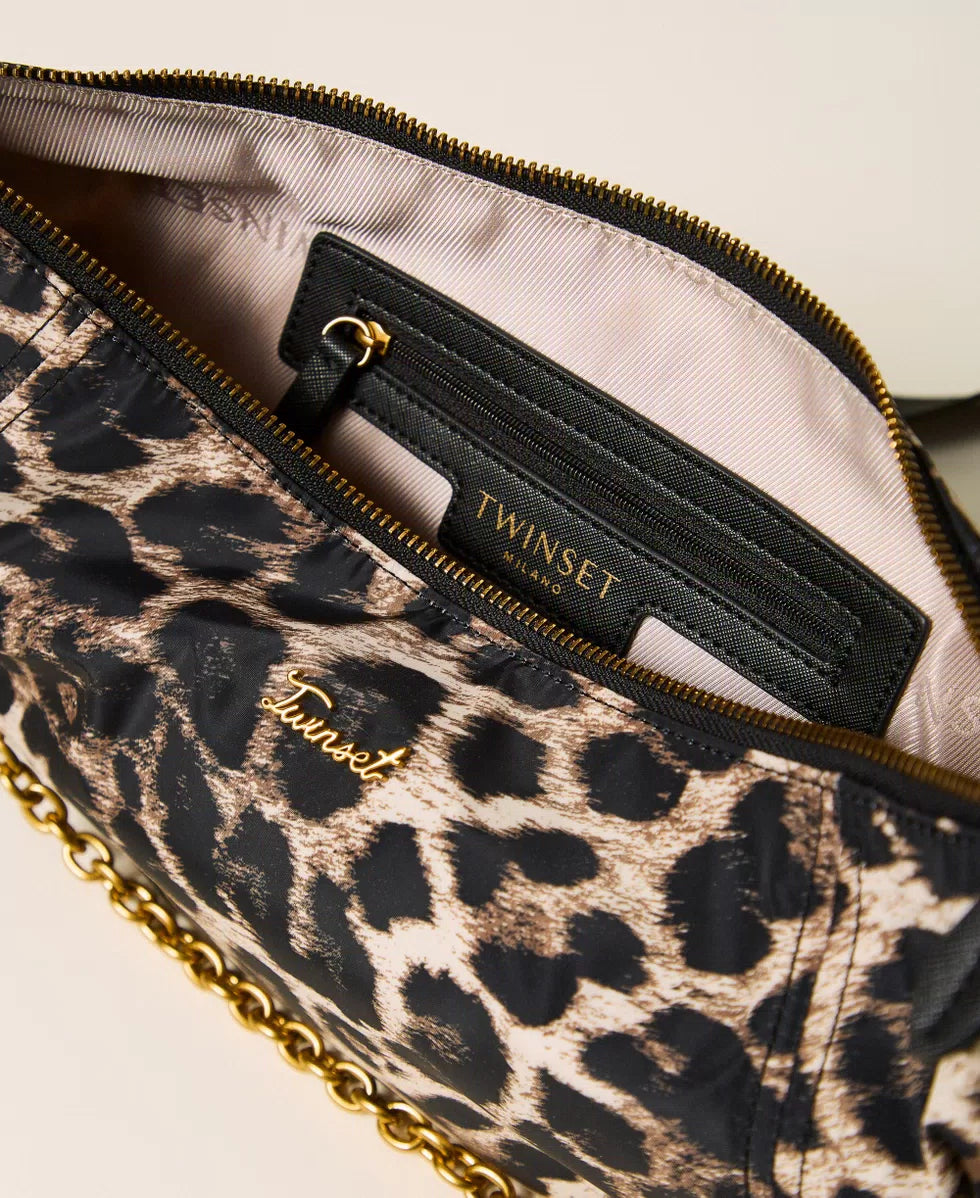Borsa hobo stampa animalier