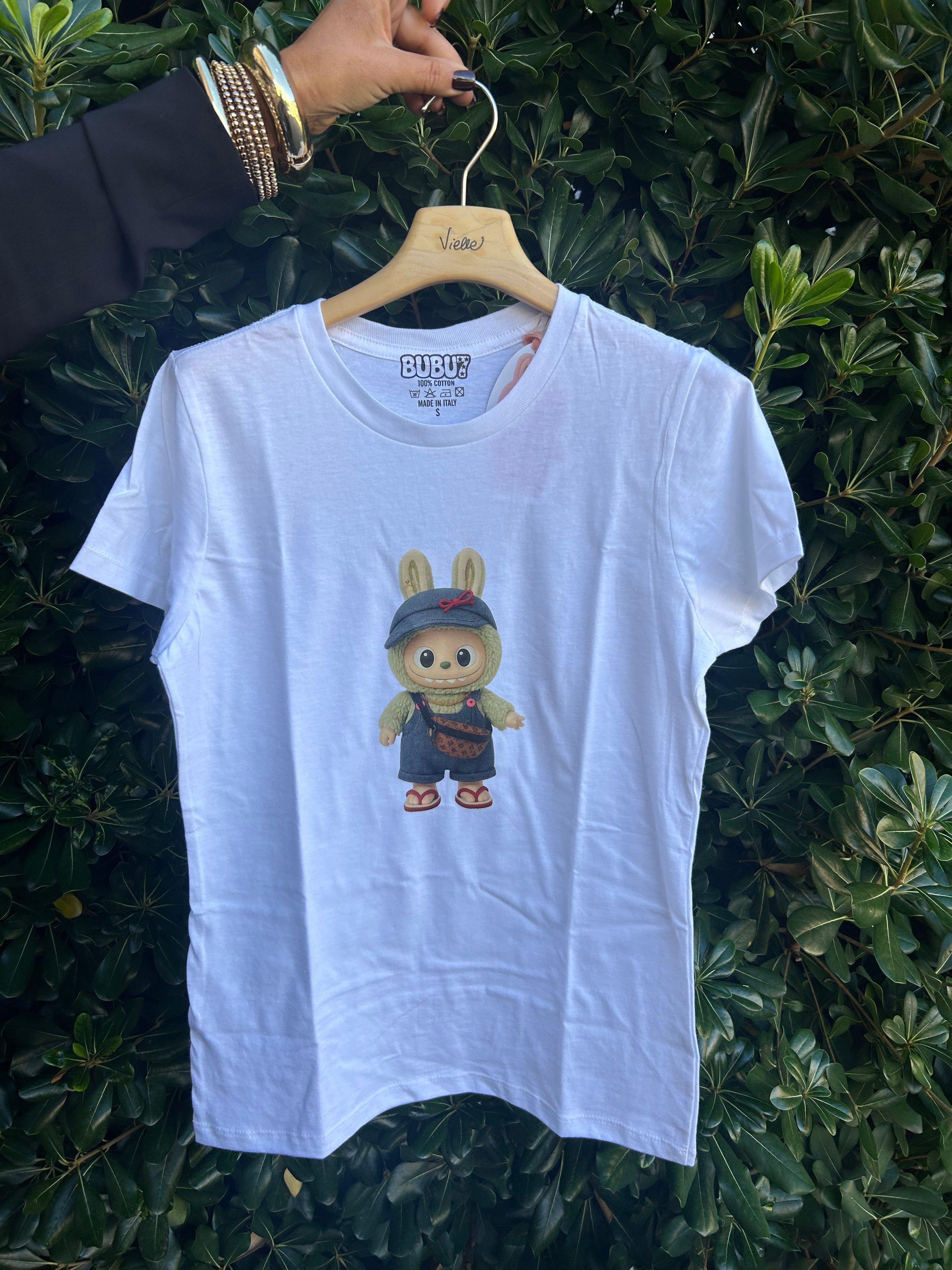 T-shirt labubu marsupio