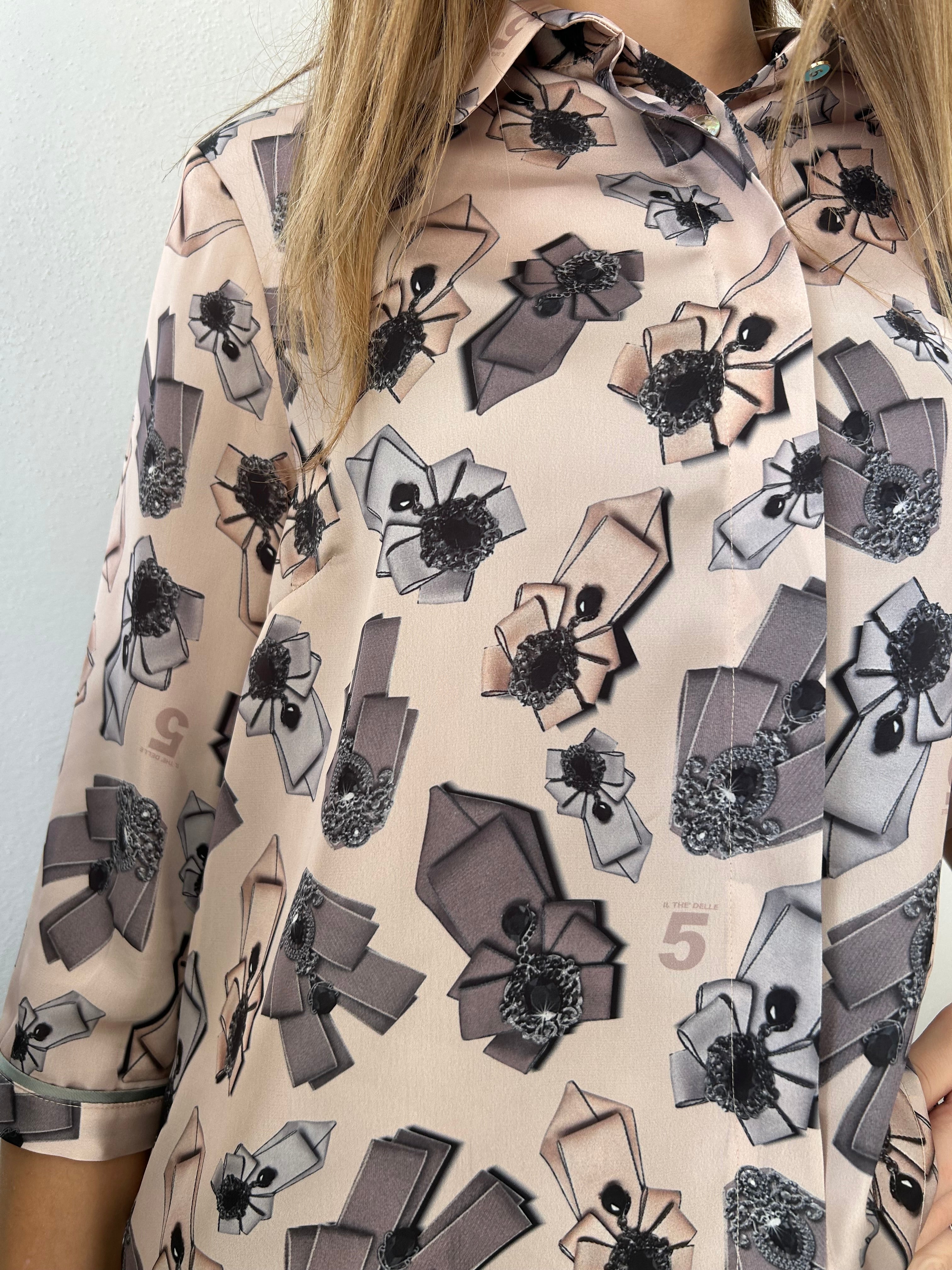 Camicia spoon fantasia fiocchi