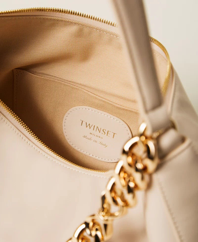 Borsa 'Liliane' media in pelle