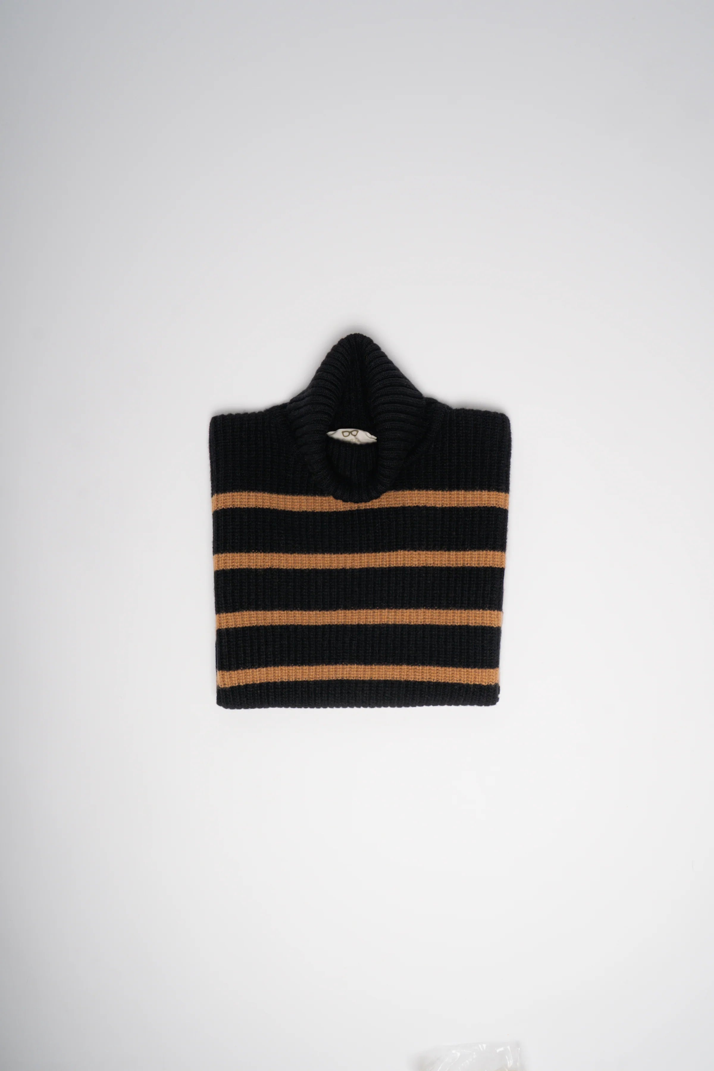 Davantino righe nero/cammello