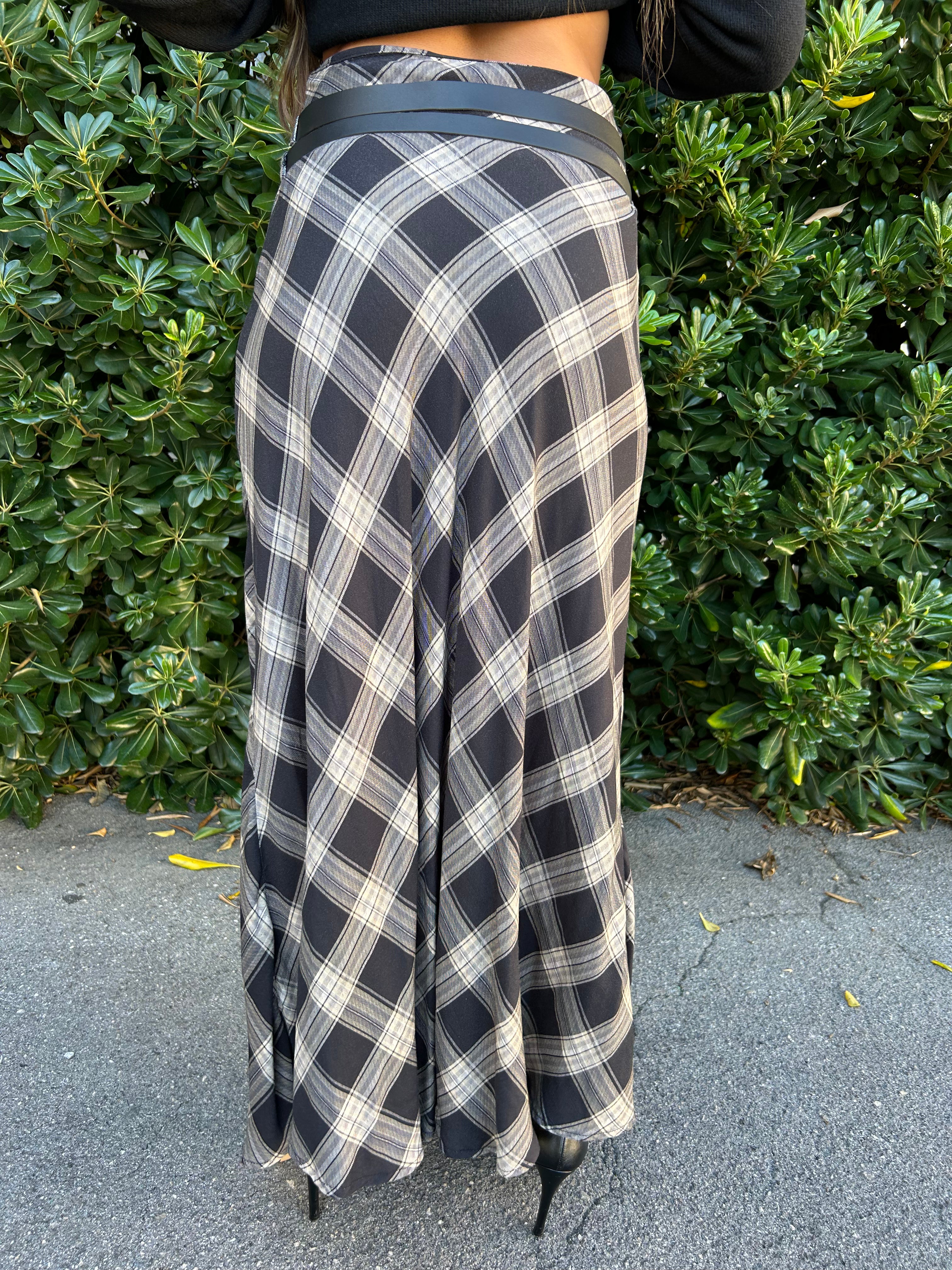 Gonna con spacco fantasia check