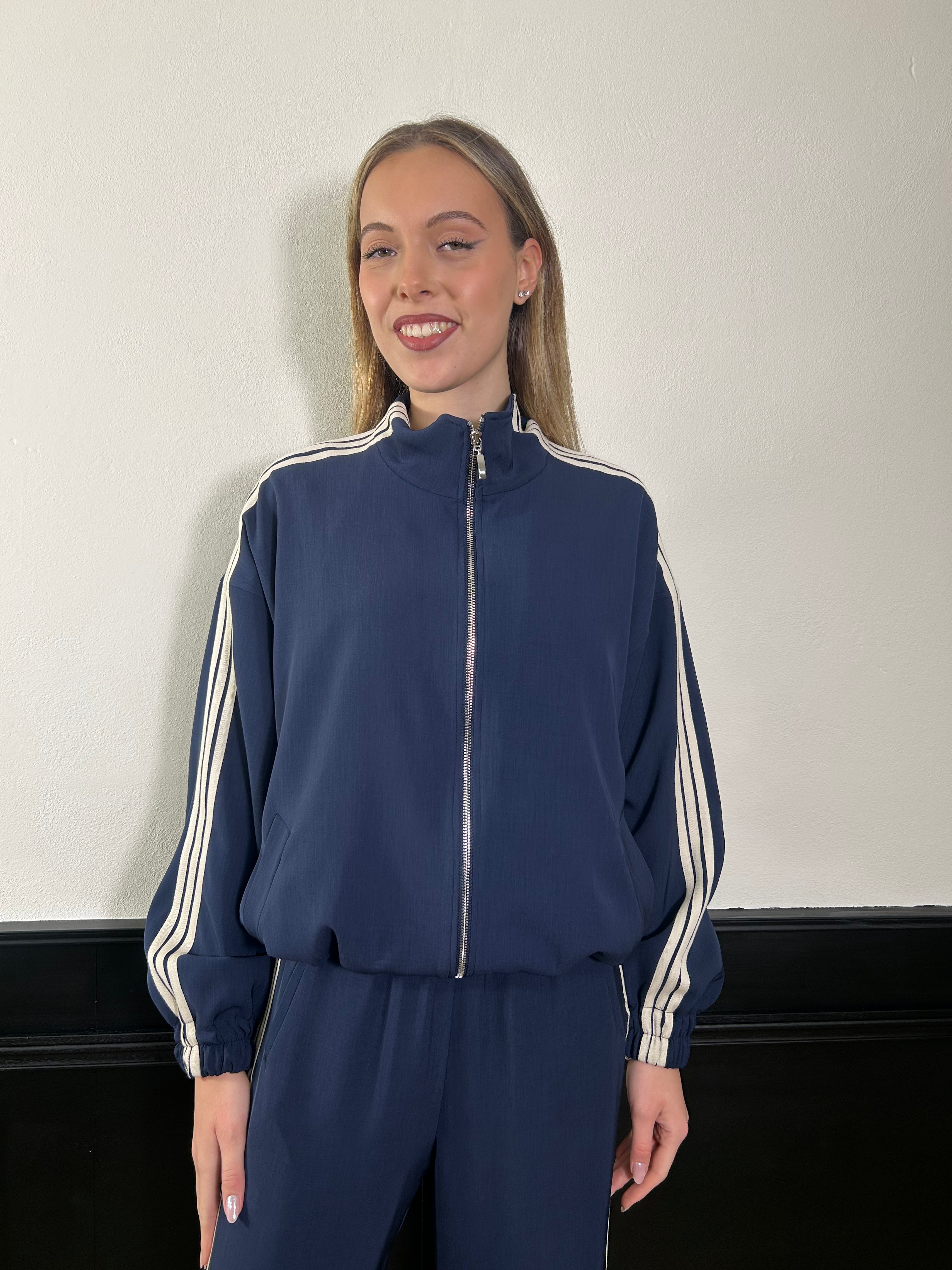 Felpa bomber modello "Adidas"