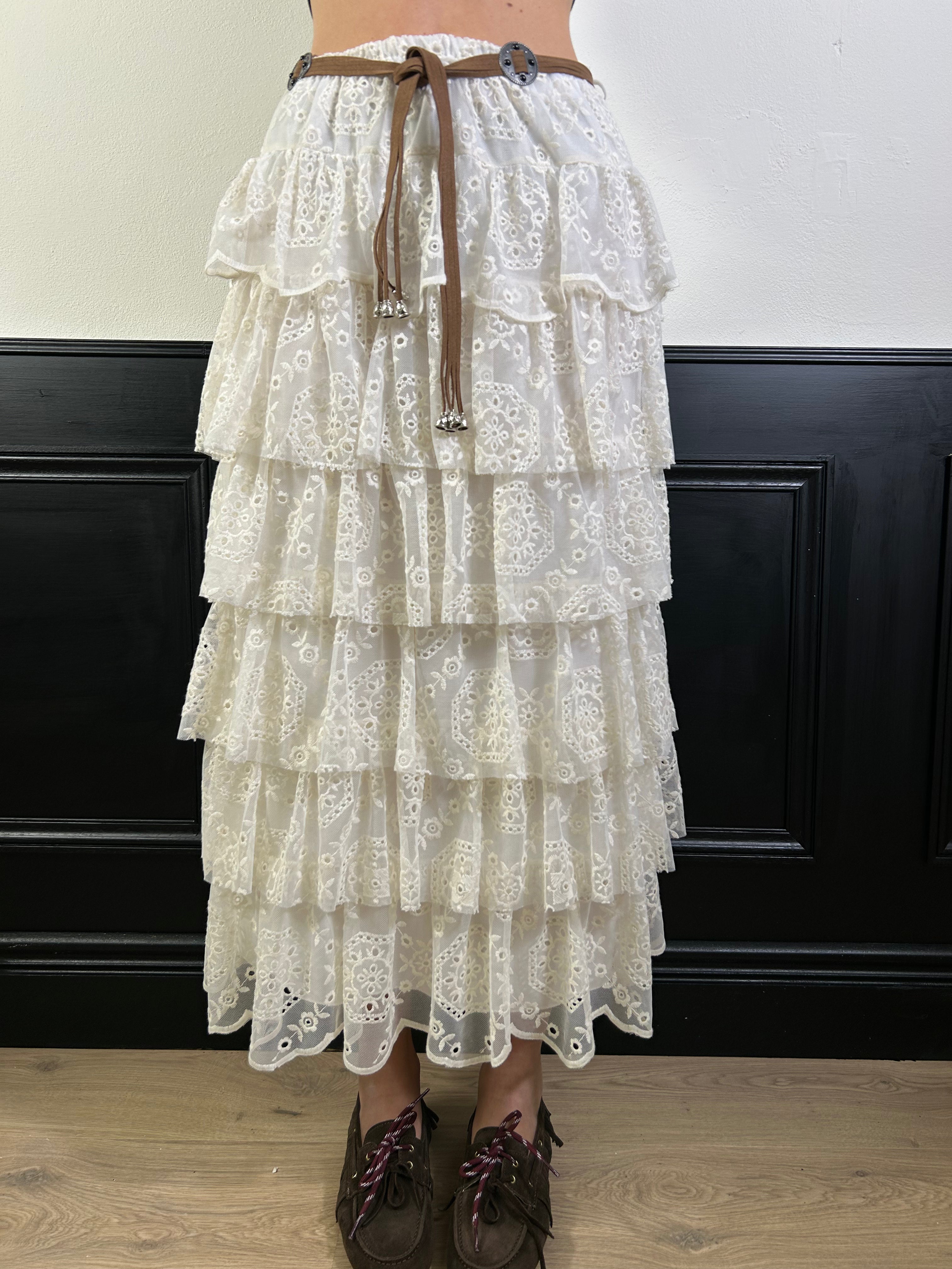 Gonna lunga a balze in pizzo