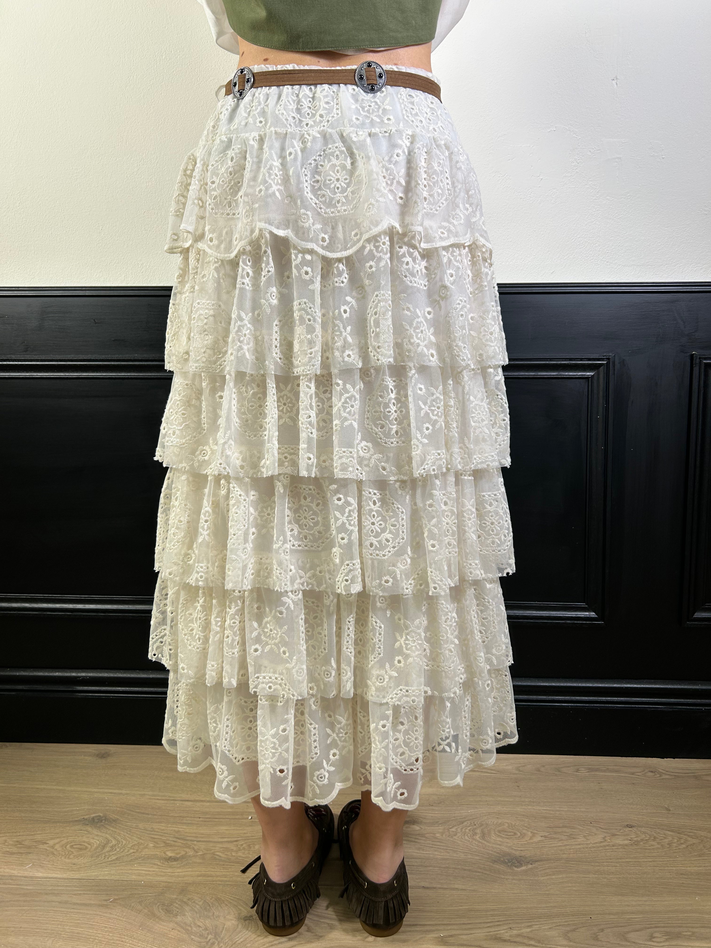 Gonna lunga a balze in pizzo