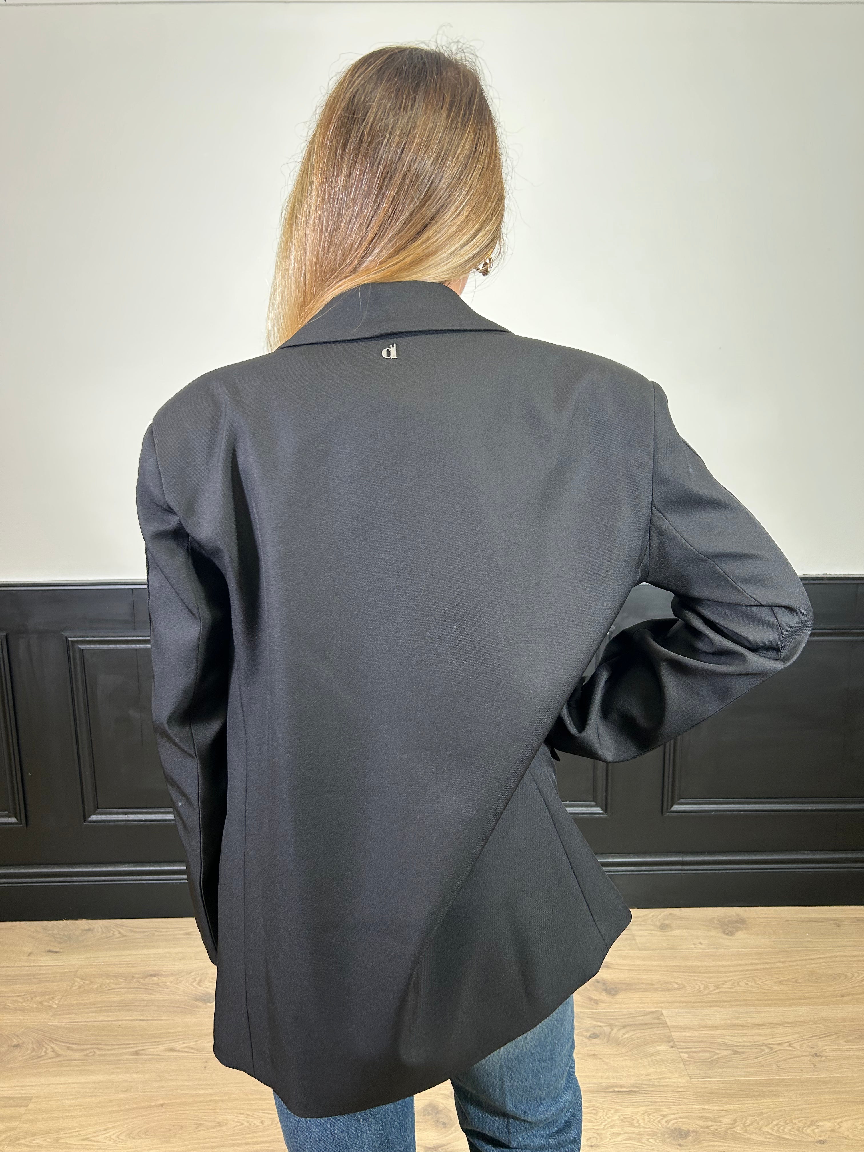 Giacca Sporty nero/bianco