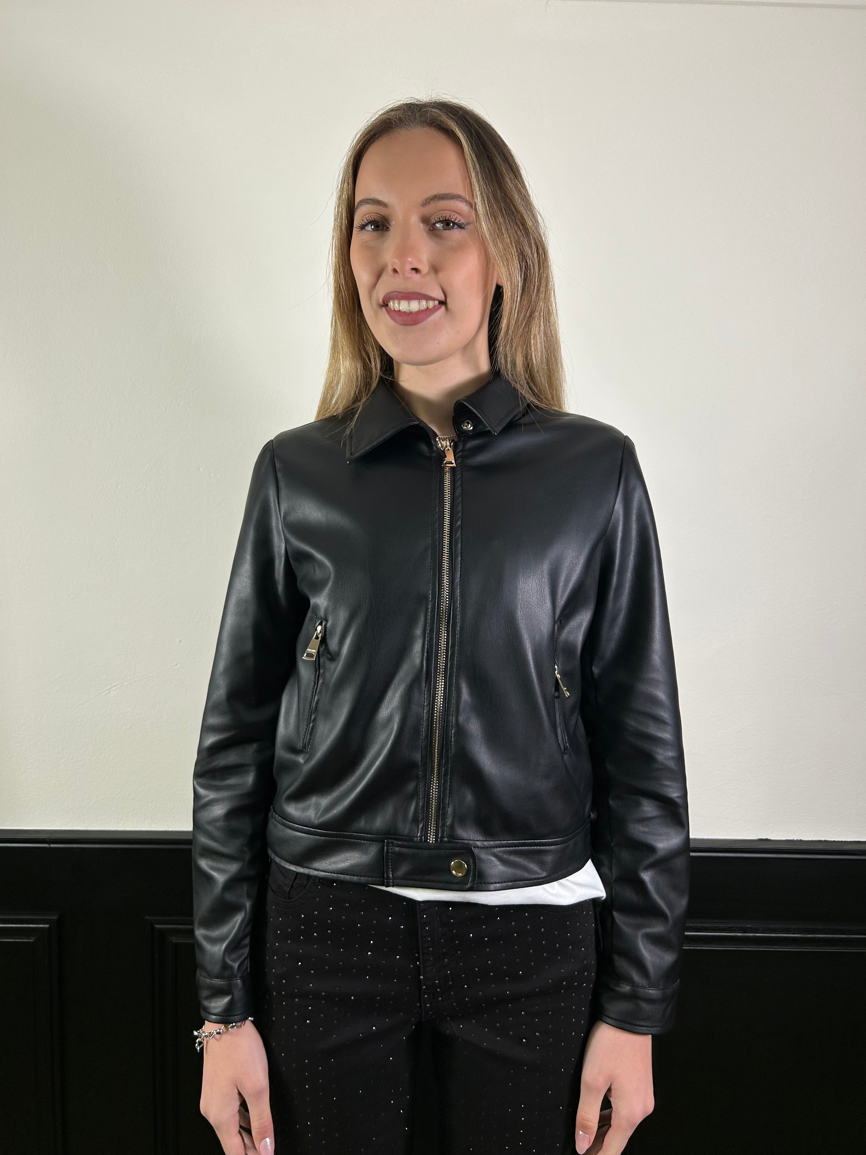 Giubbino Pierres in ecopelle