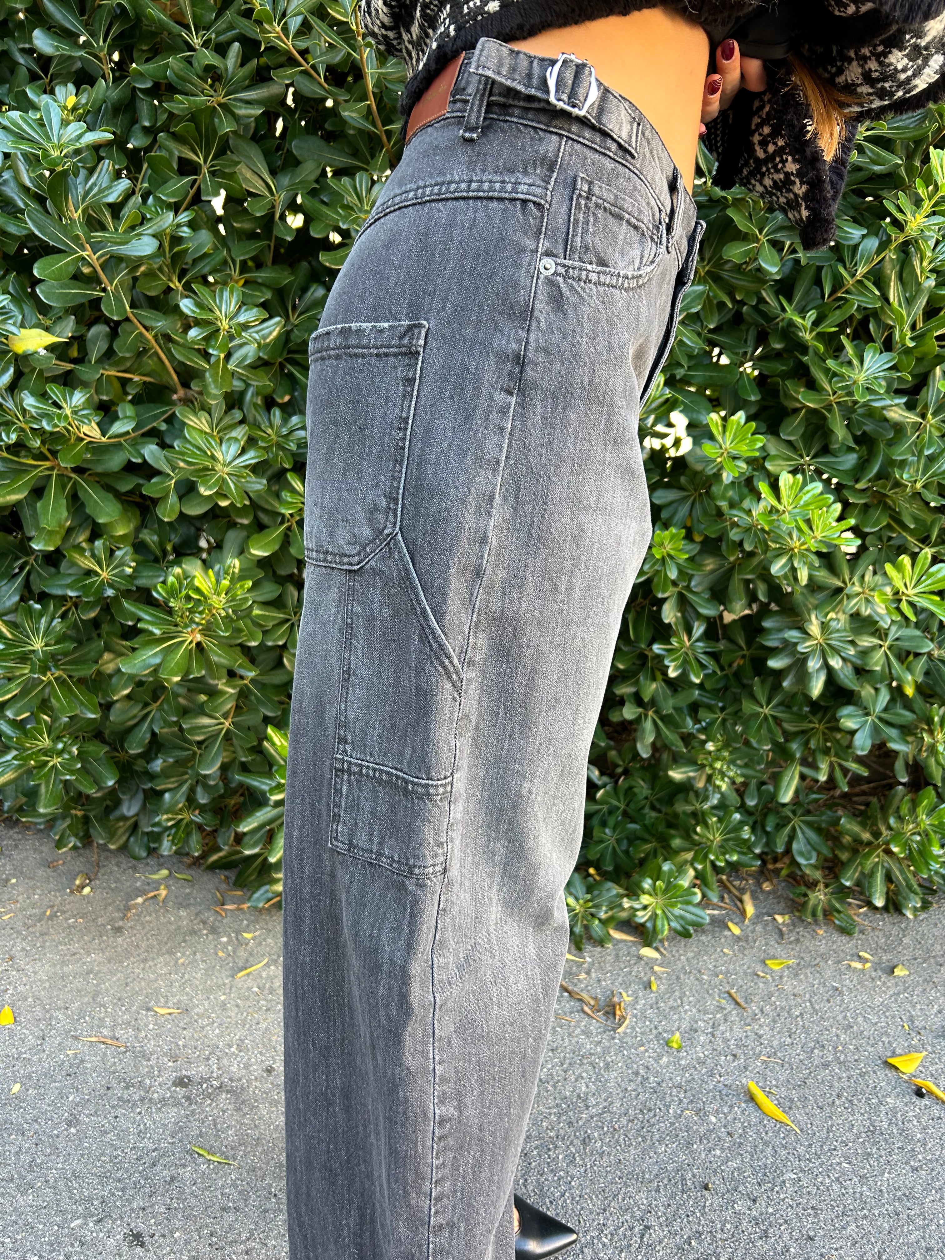 Jeans worker grigio