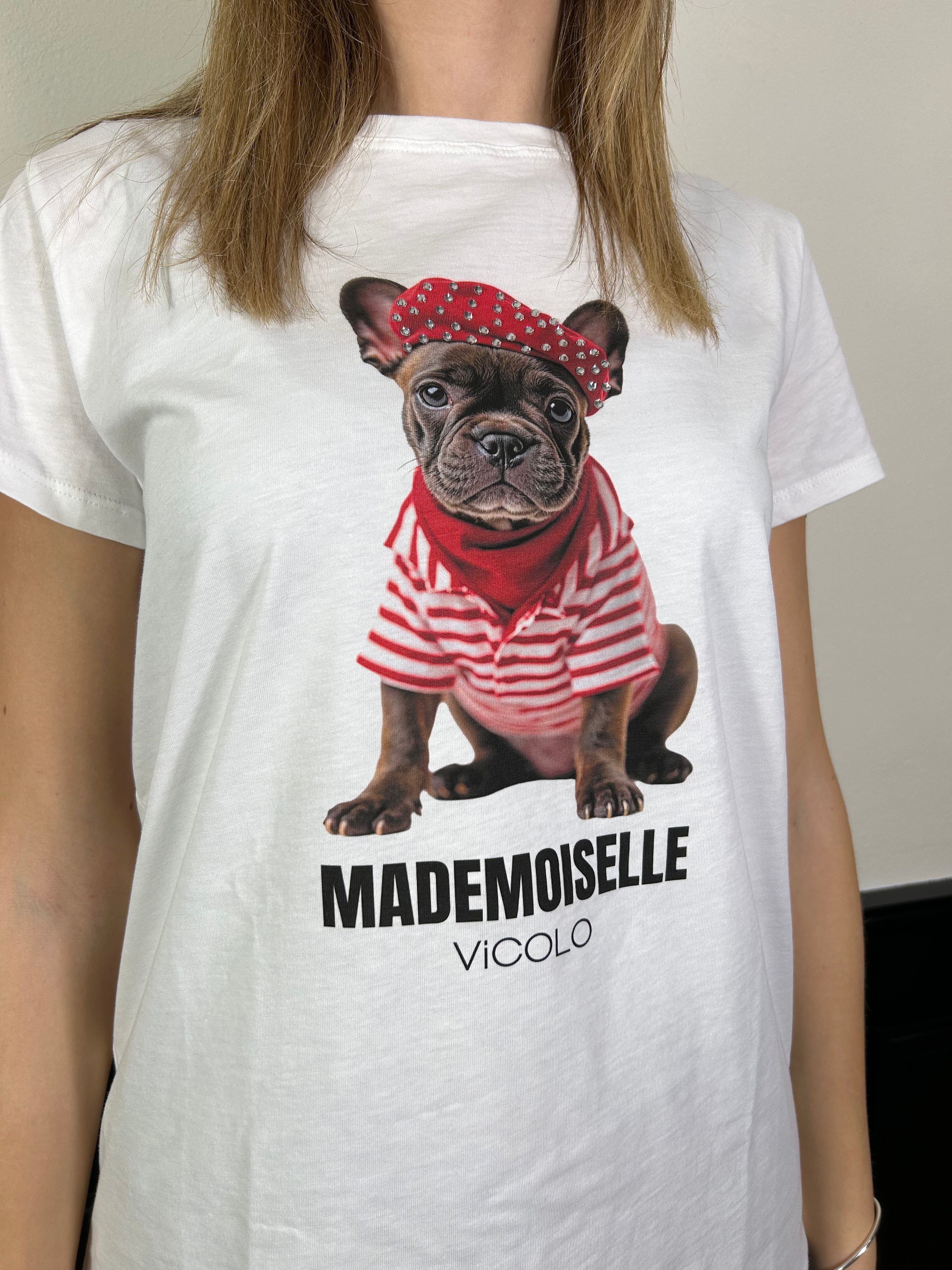 T-shirt stampa bull dog