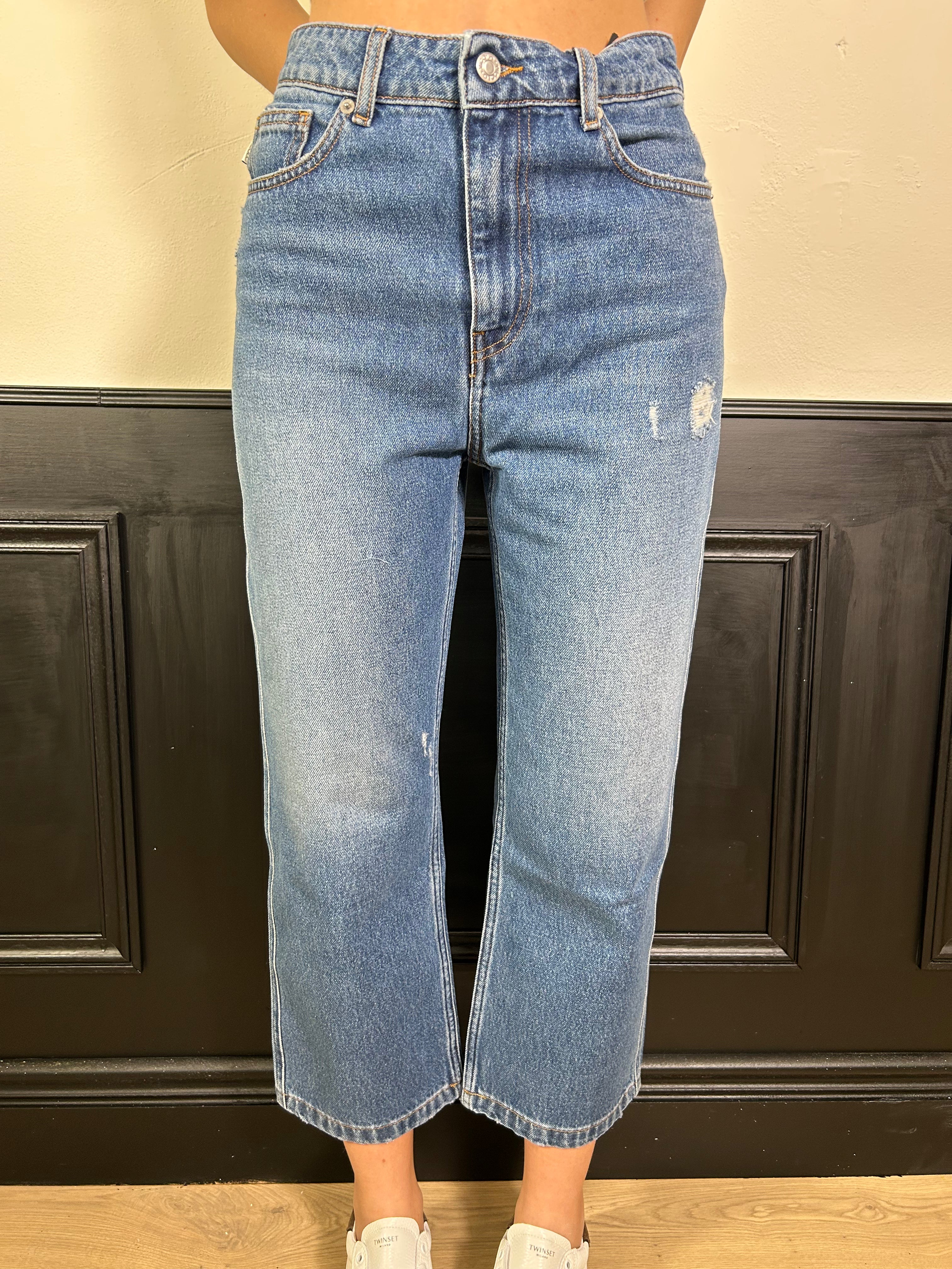 Jeans Kate modello crop