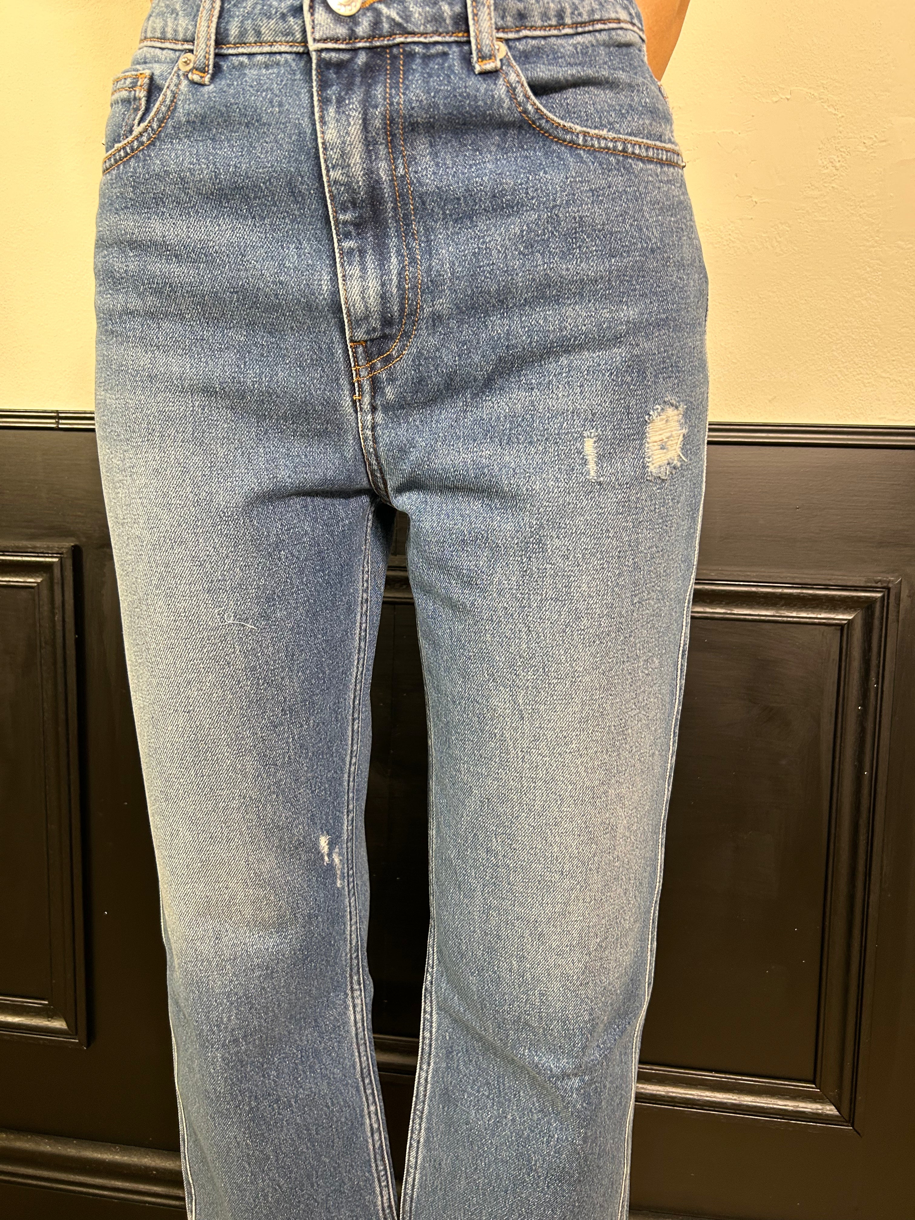 Jeans Kate modello crop