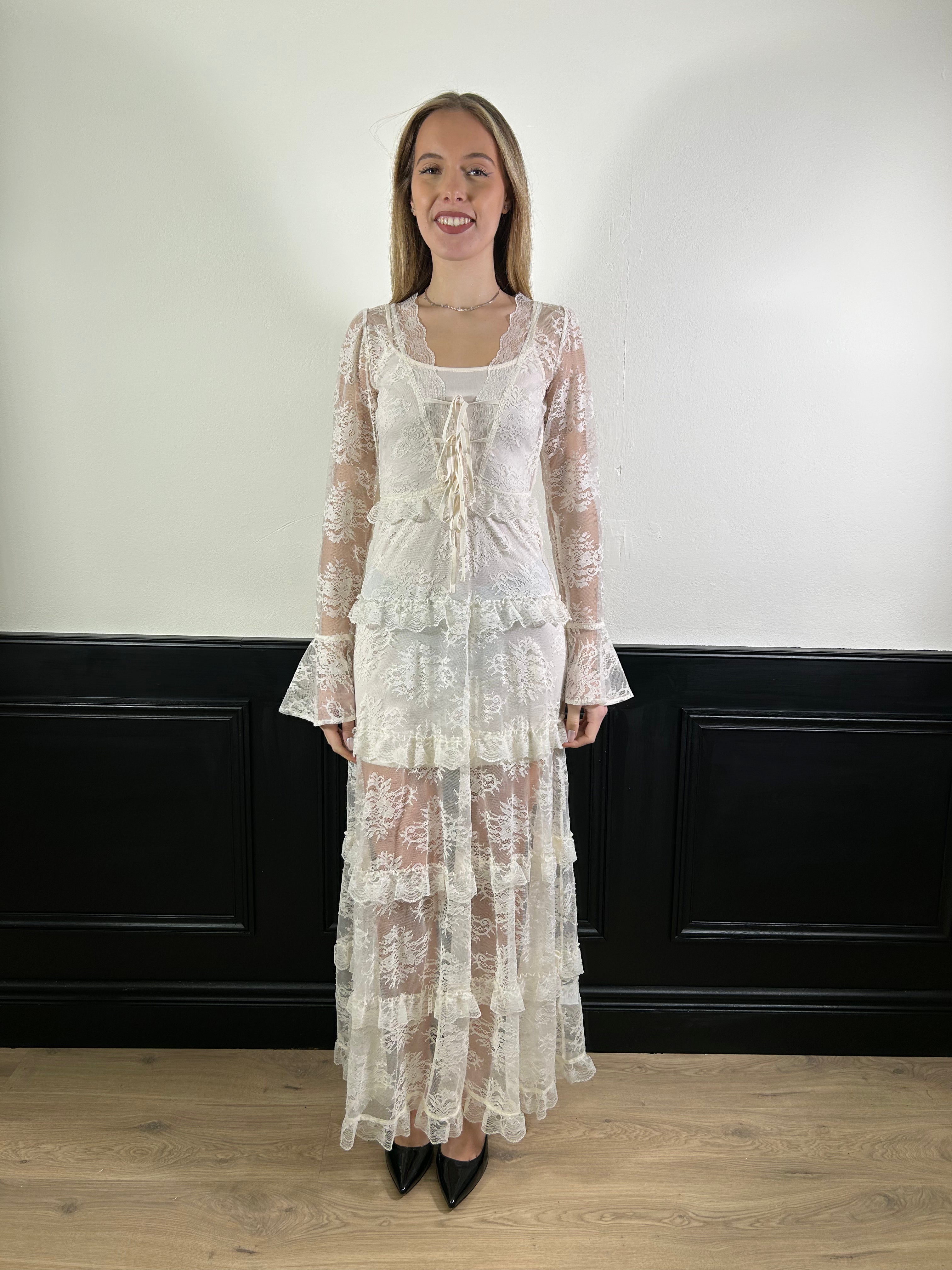 Abito Beckam in pizzo