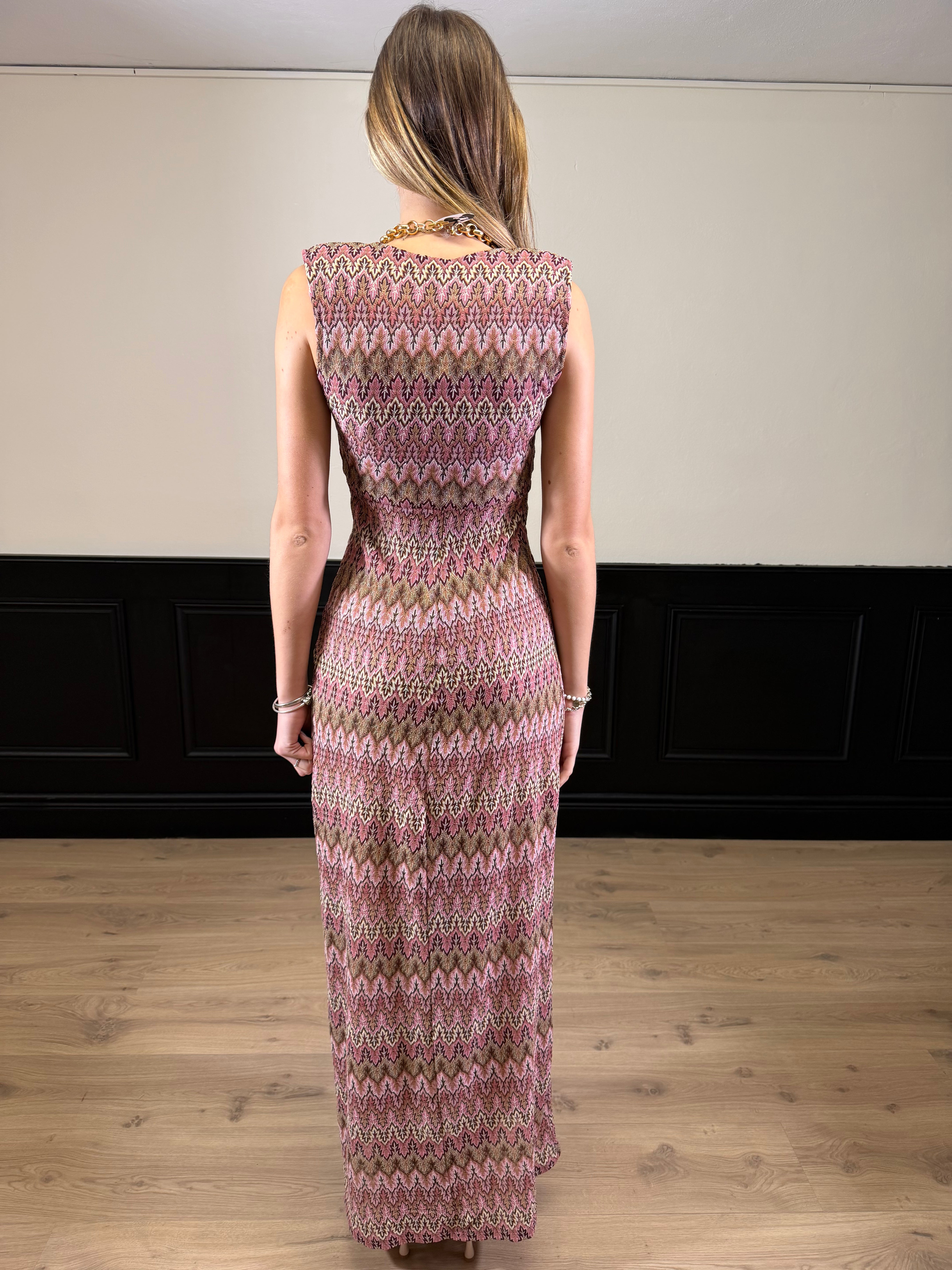 Abito lungo stampa Missoni