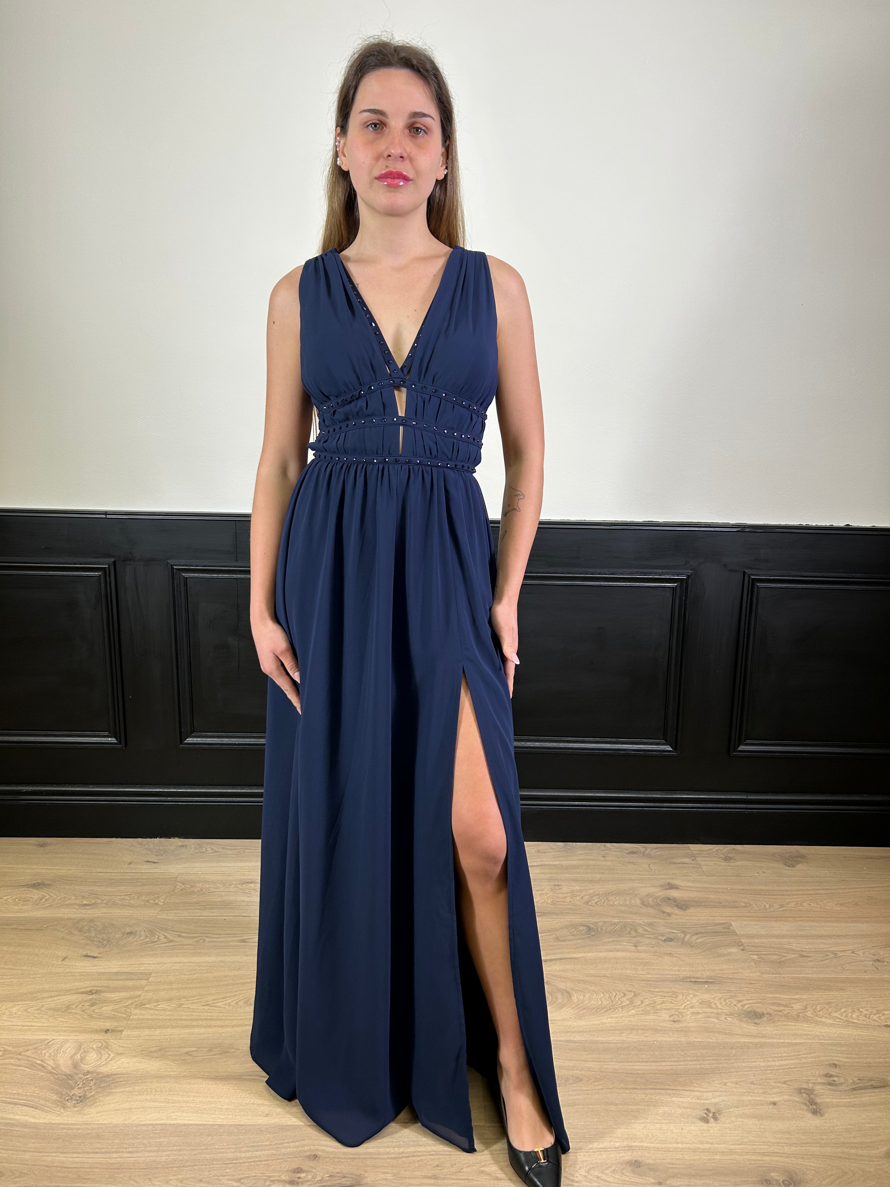 Abito diamanti luxury voile