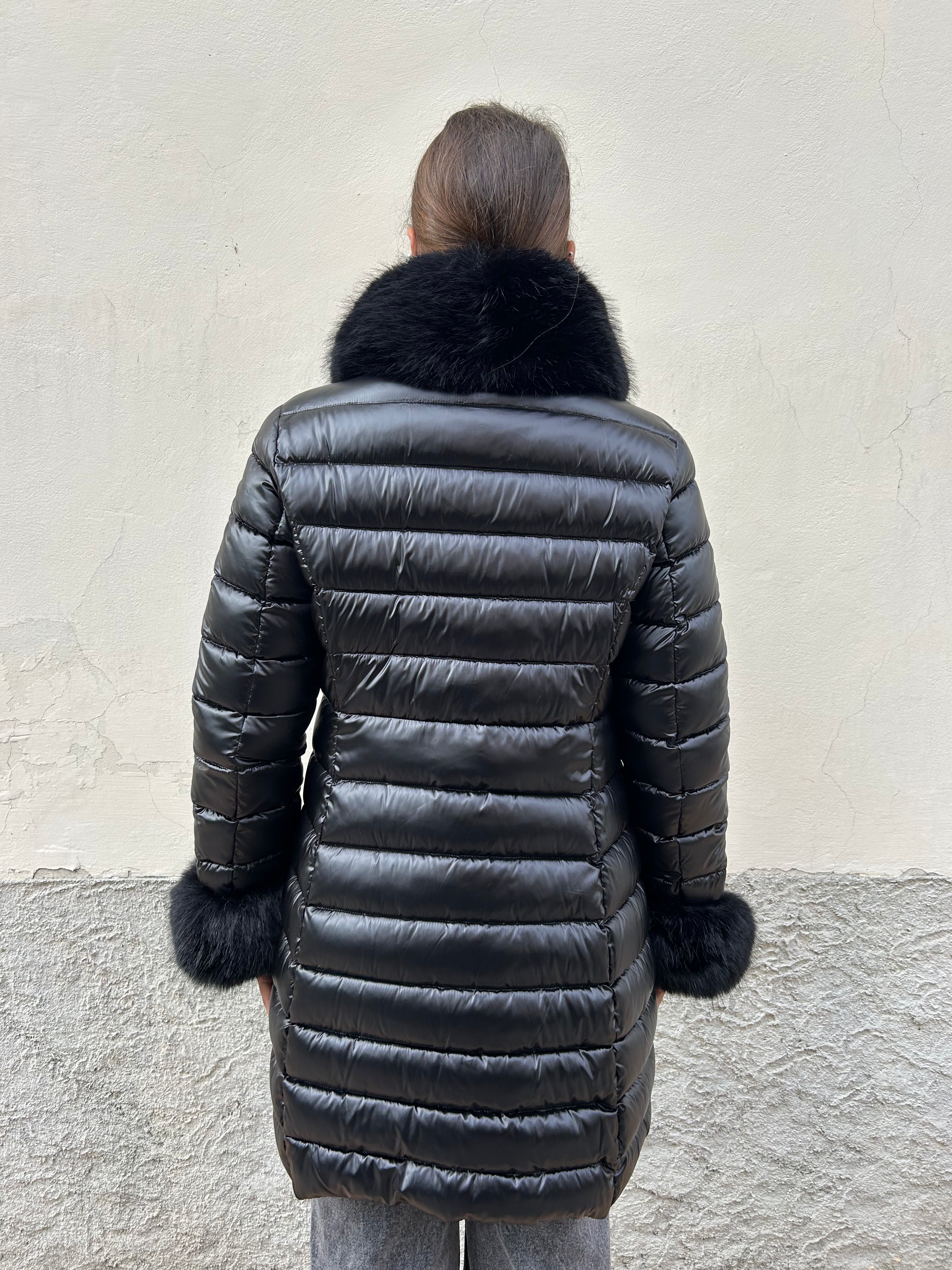 Piumino doppiopetto vera piuma