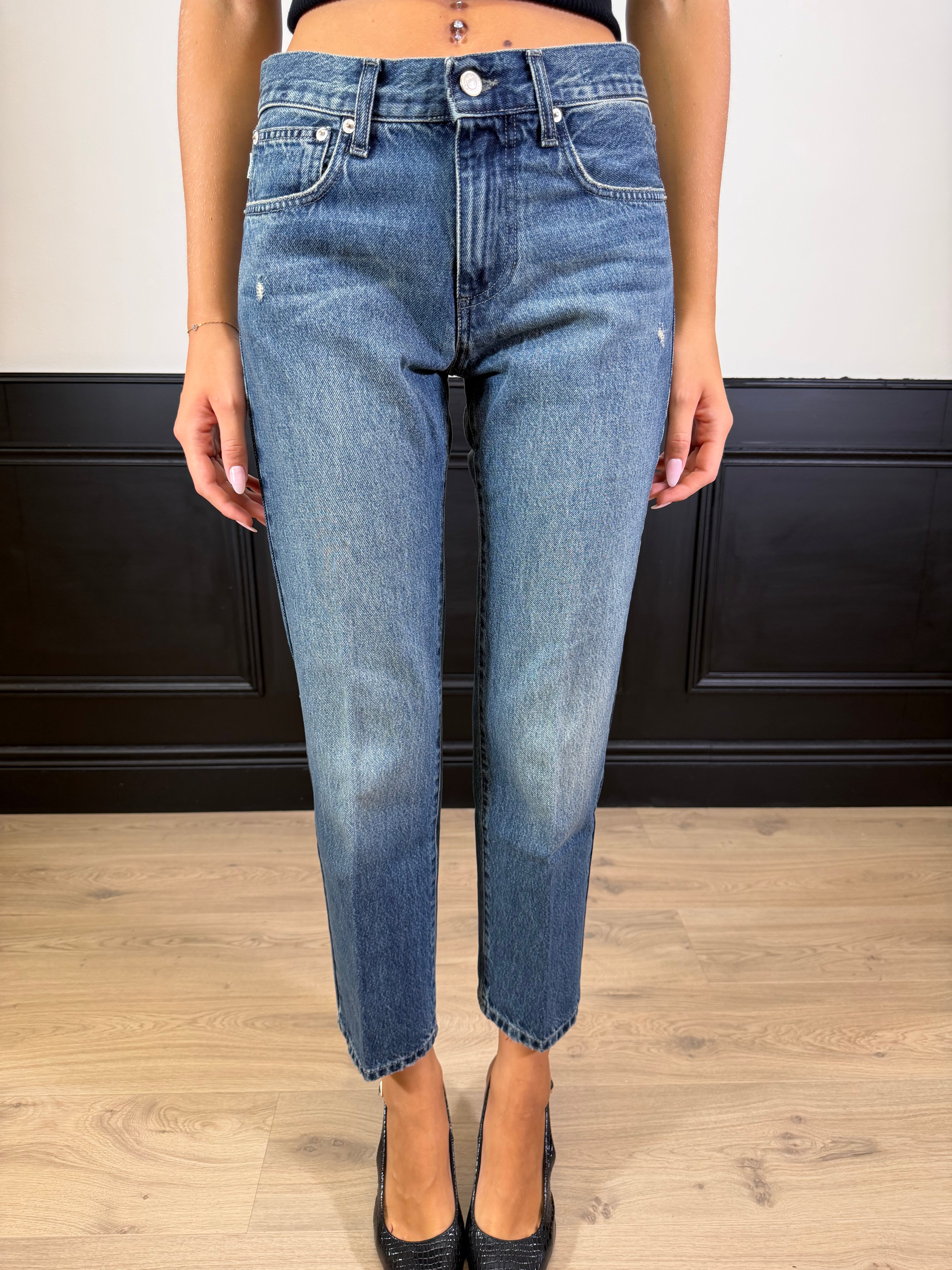 Jeans Zeke relaxed blu
