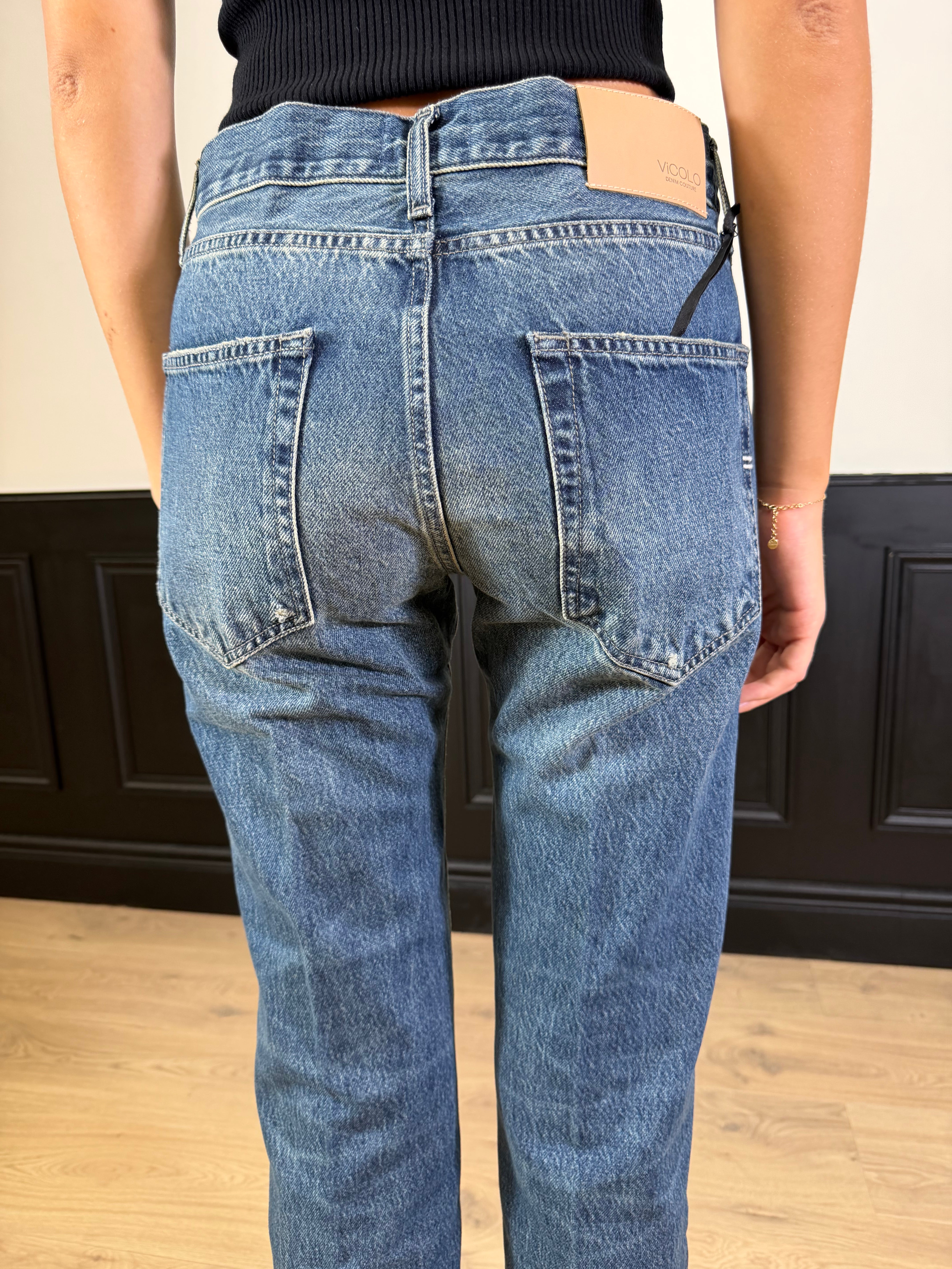 Jeans Zeke relaxed blu
