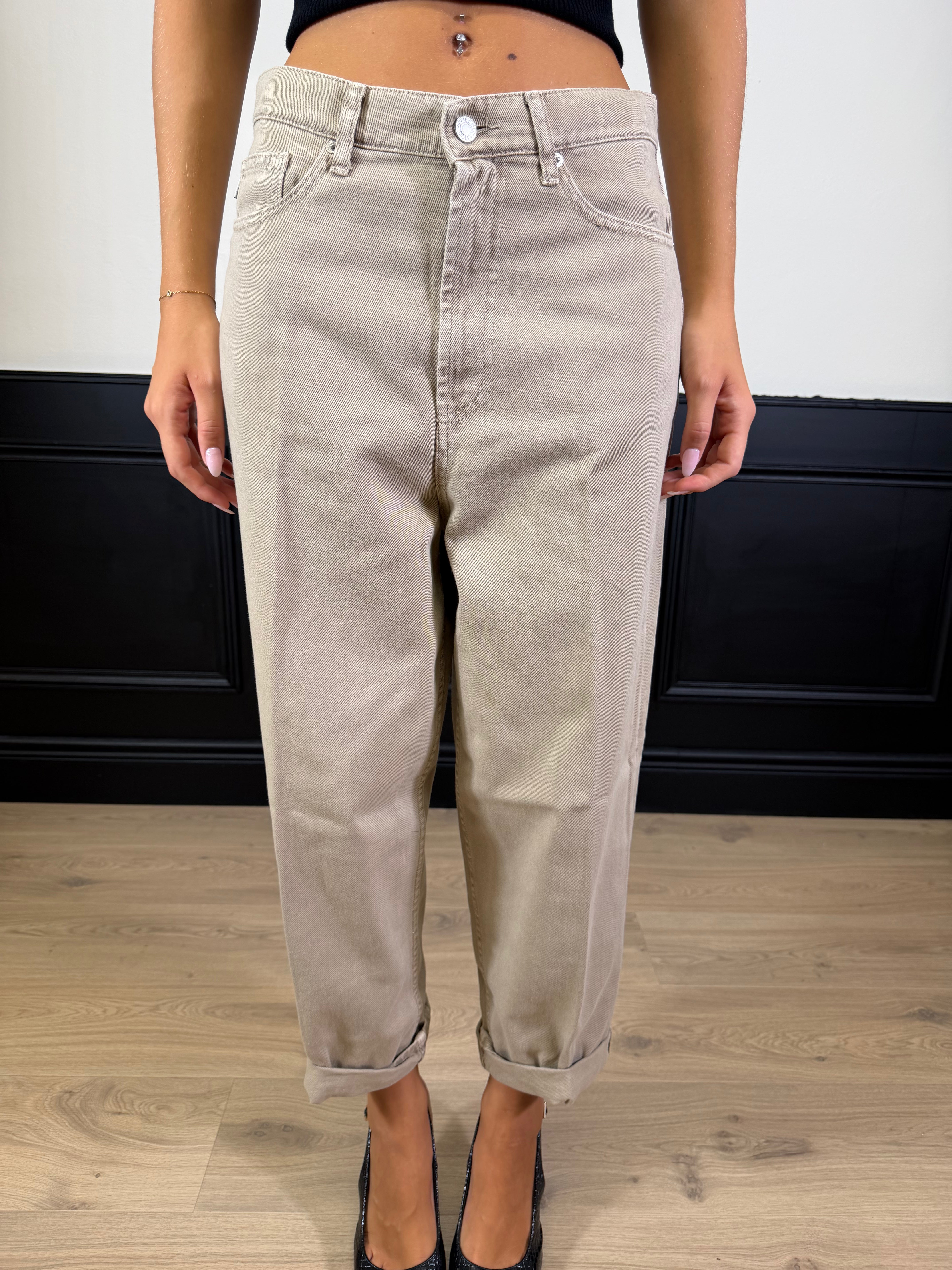 Jeans Laila taupe