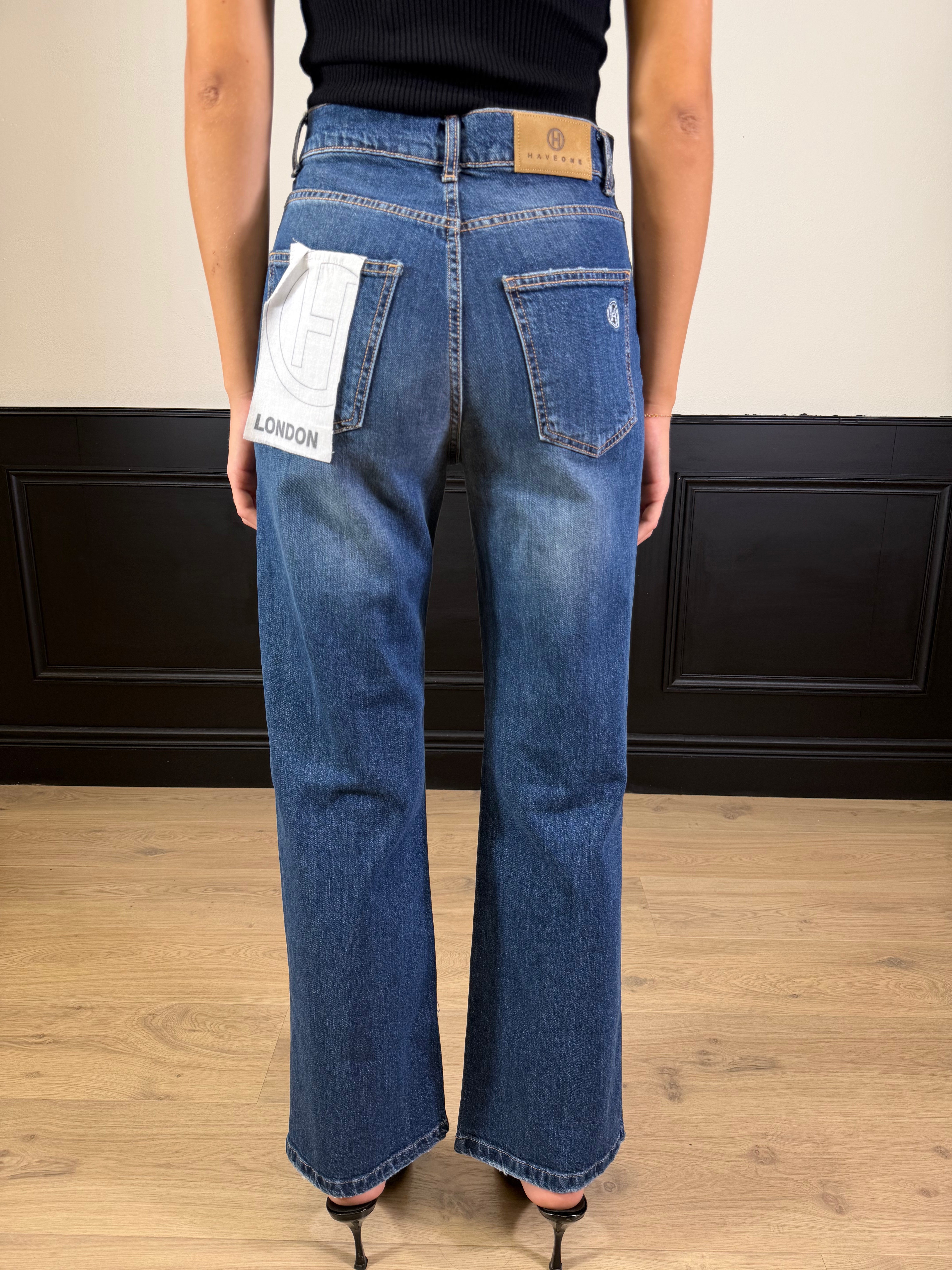 Jeans London denim blu
