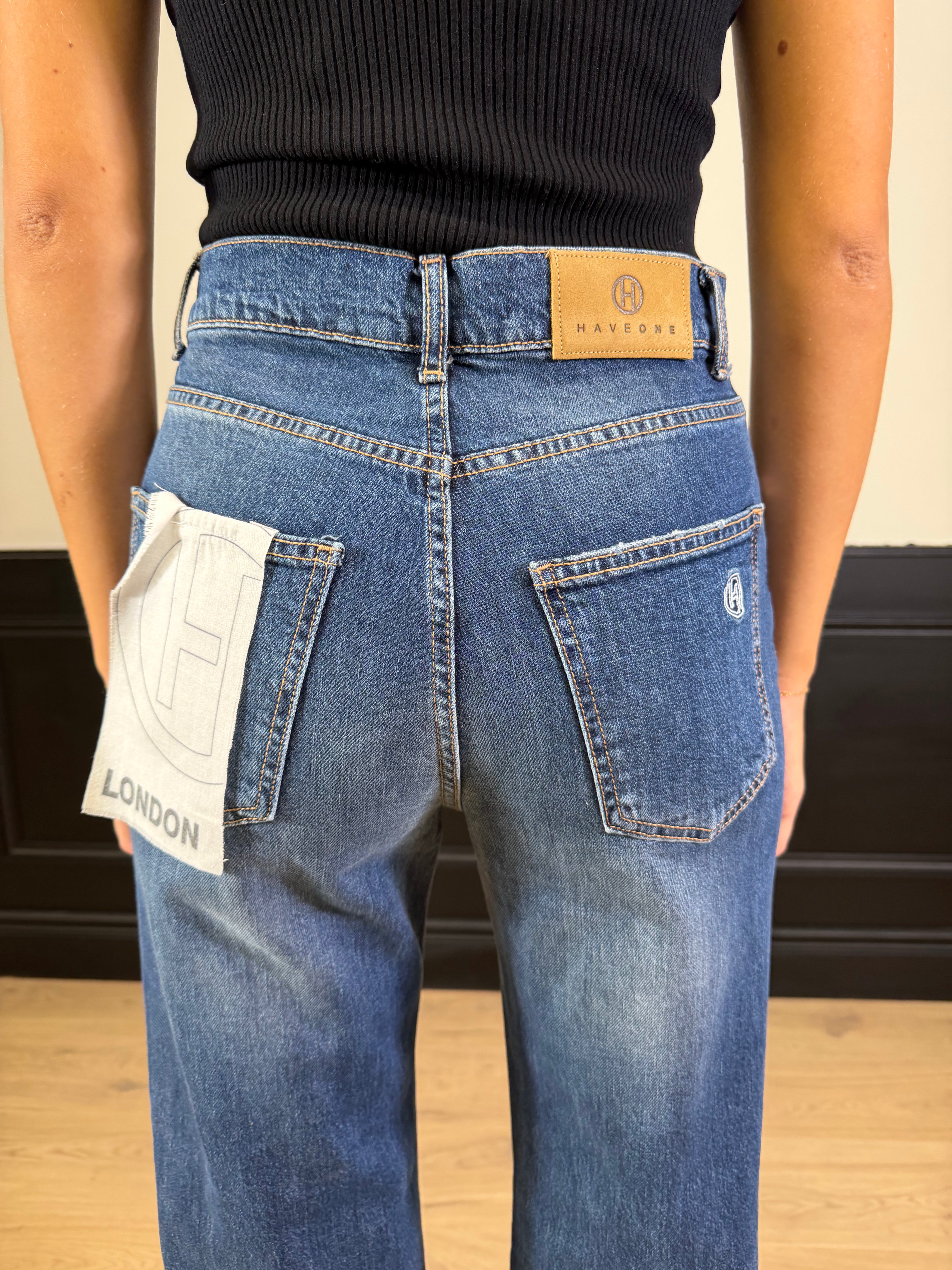 Jeans London denim blu