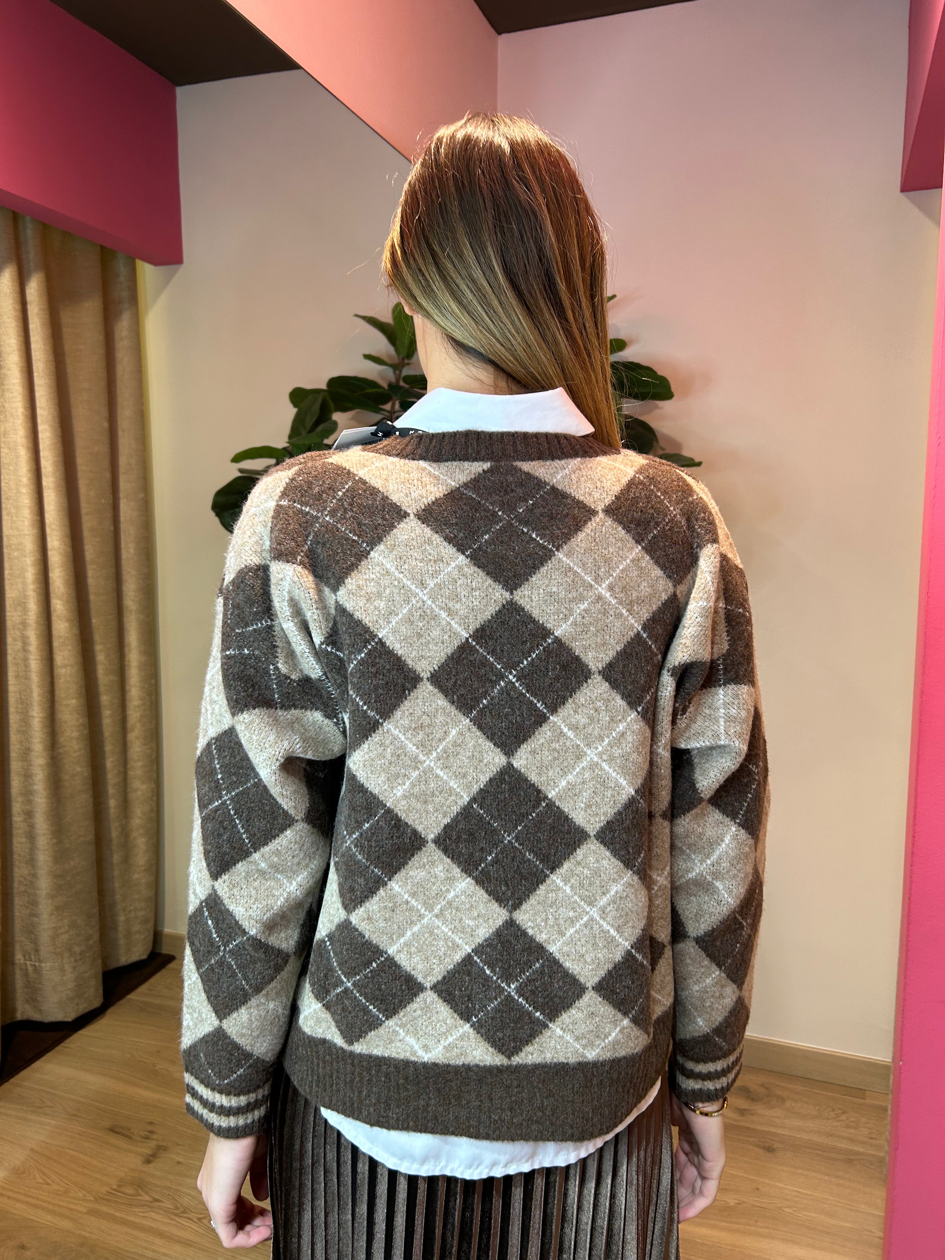 Pullover Giulio fantasia rombi