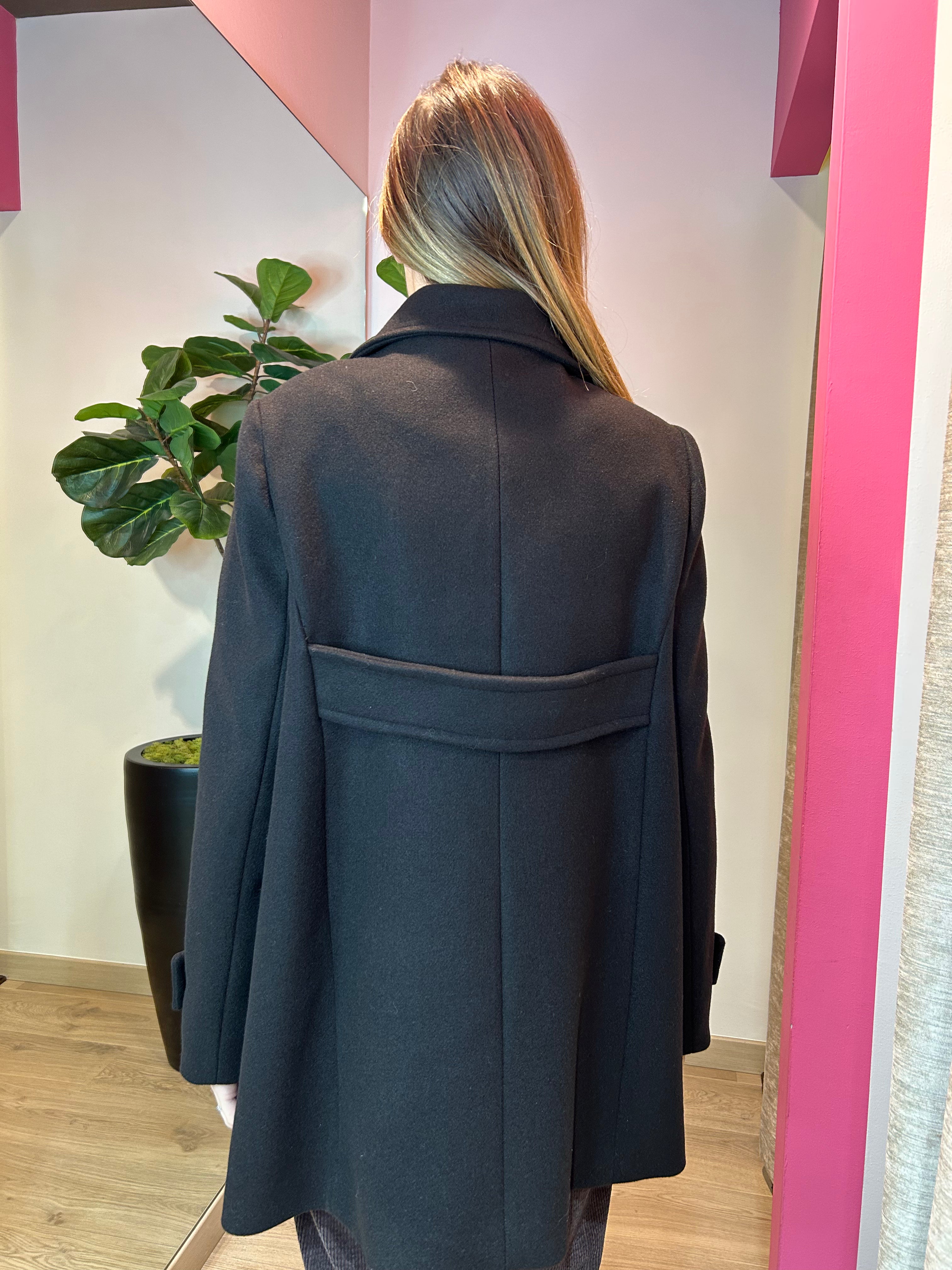 Cappotto caban doppiopetto