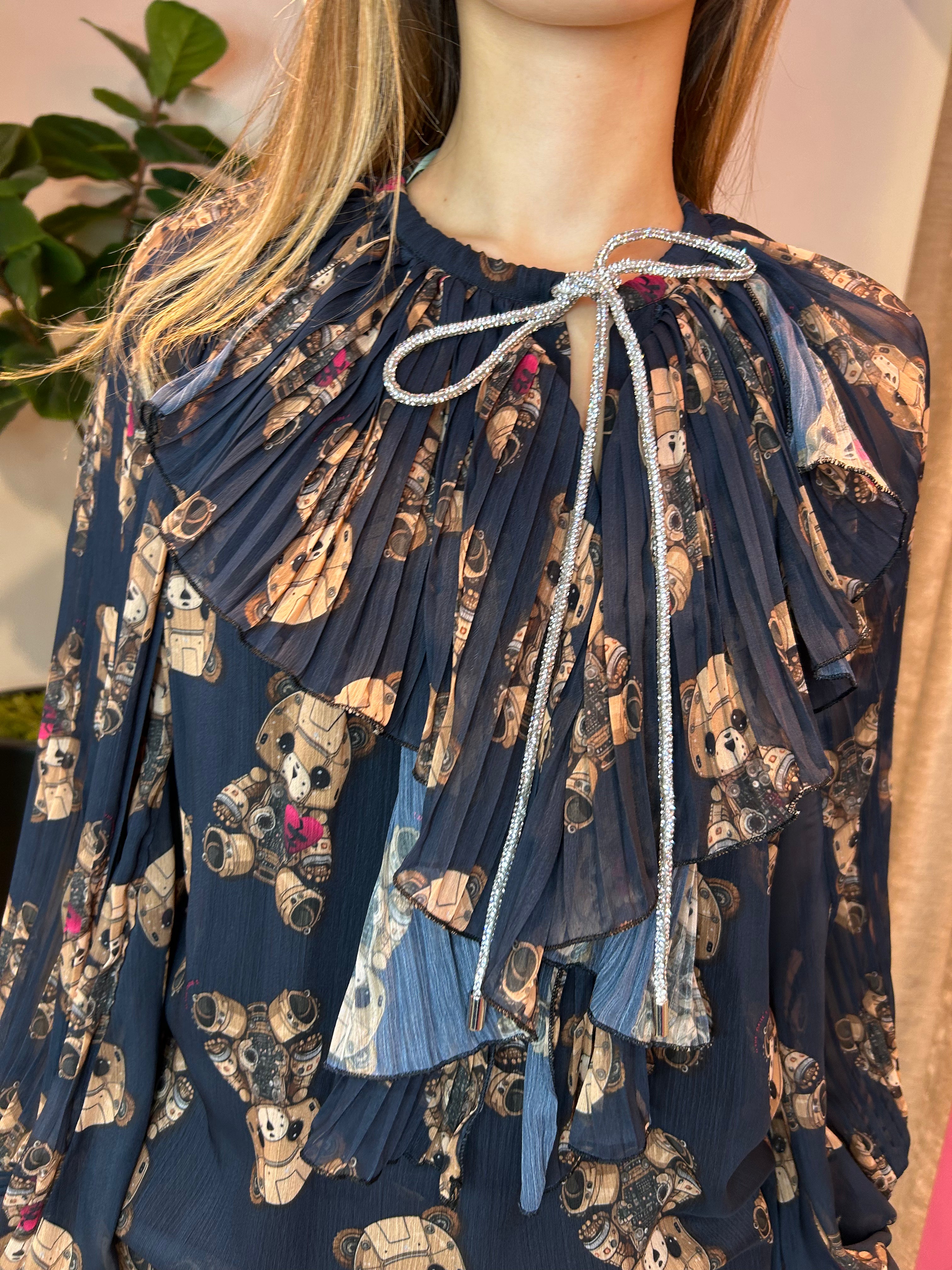 Camicia Livia stampa orsetto