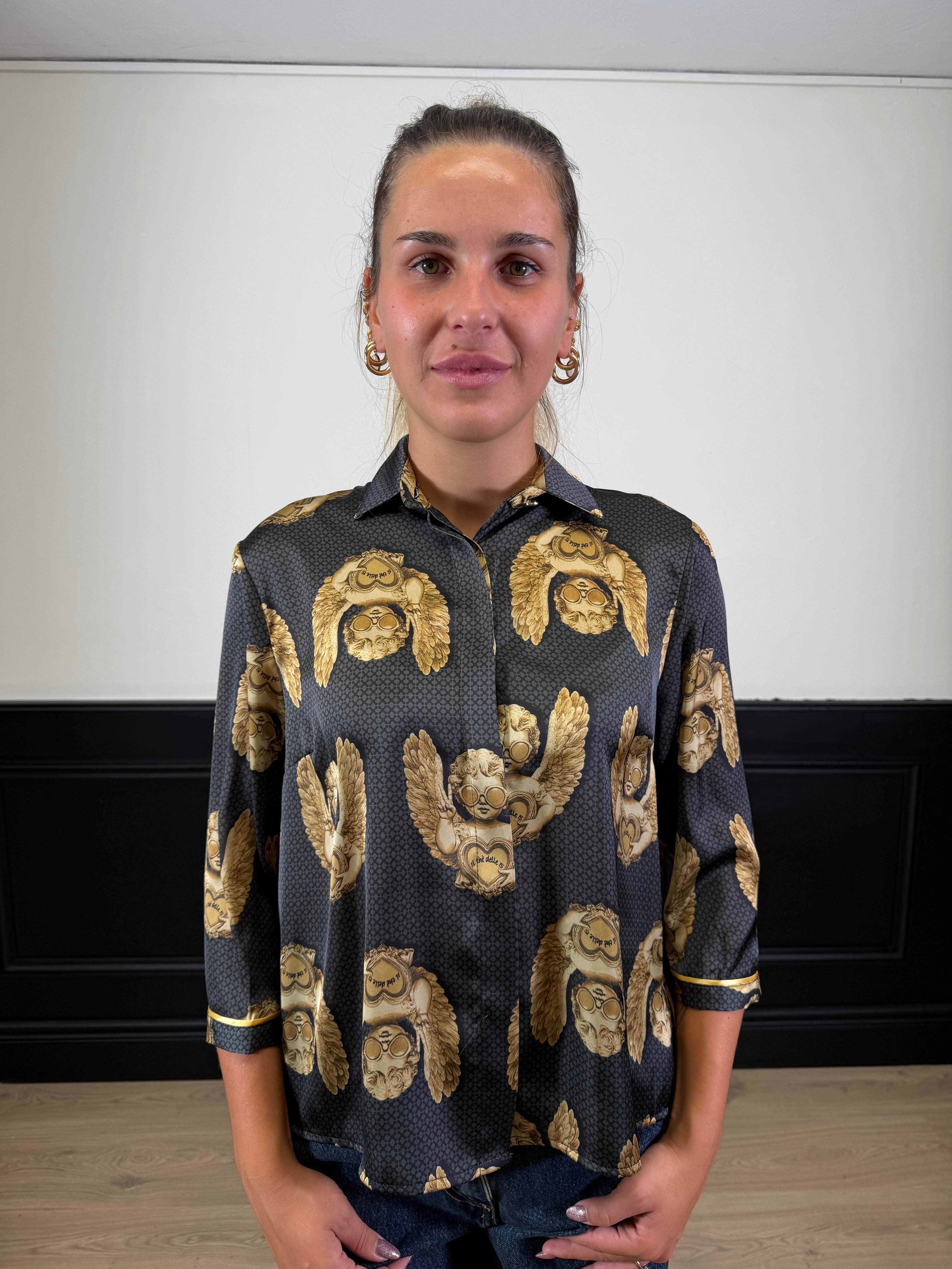 Camicia spoon fantasia Angeli
