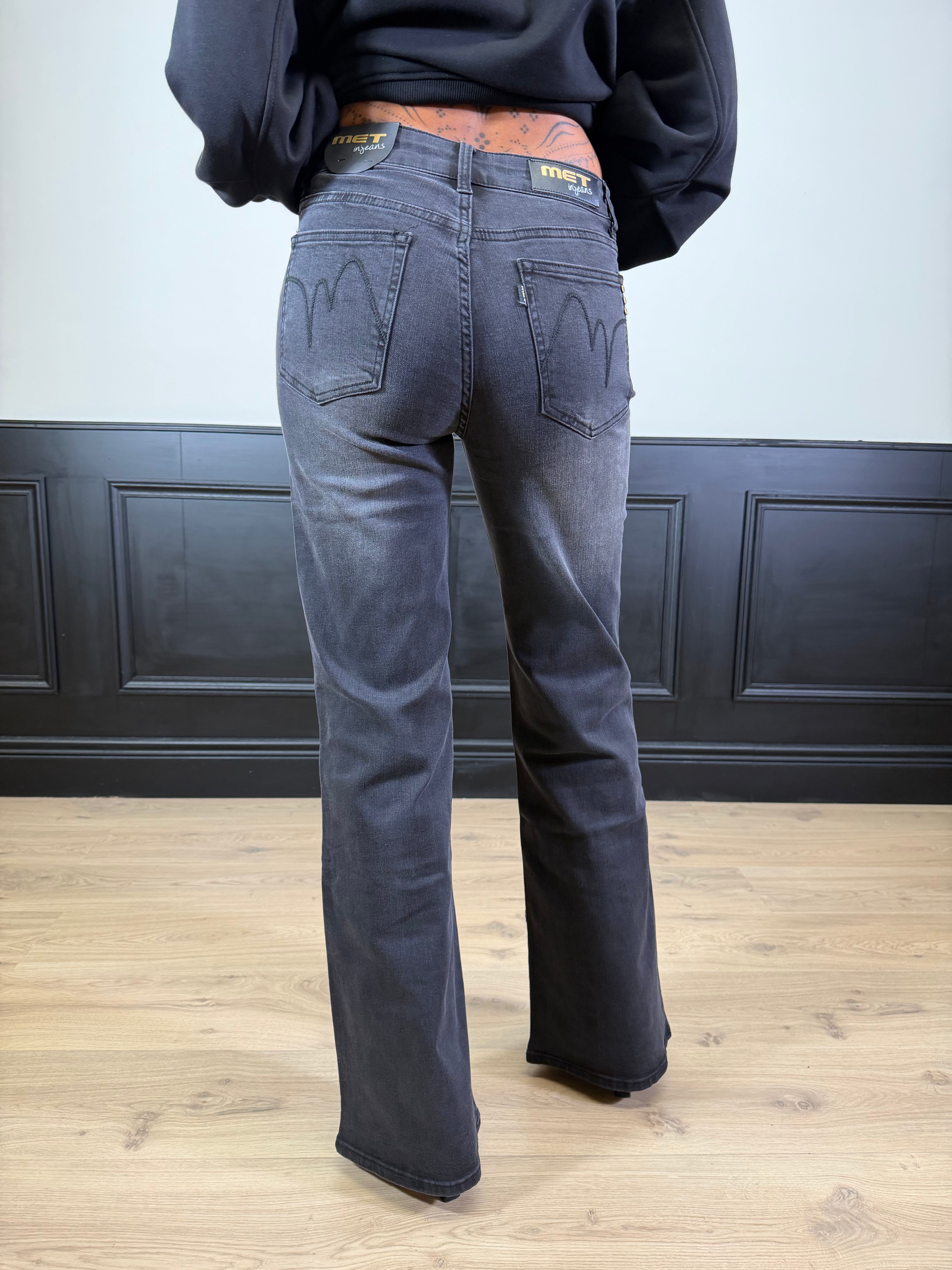 Jeans nero Maria
