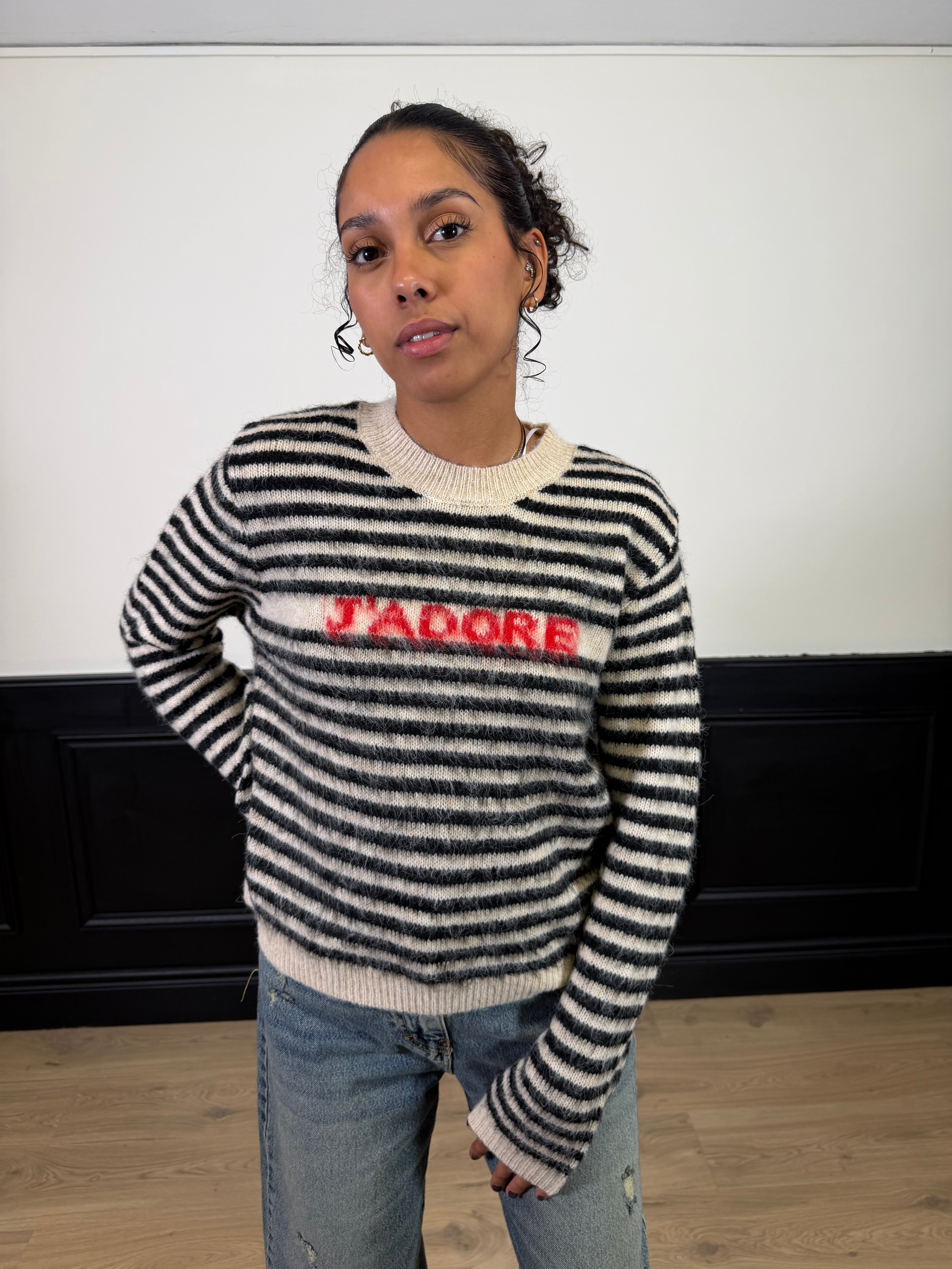 Pull a righe j'adore