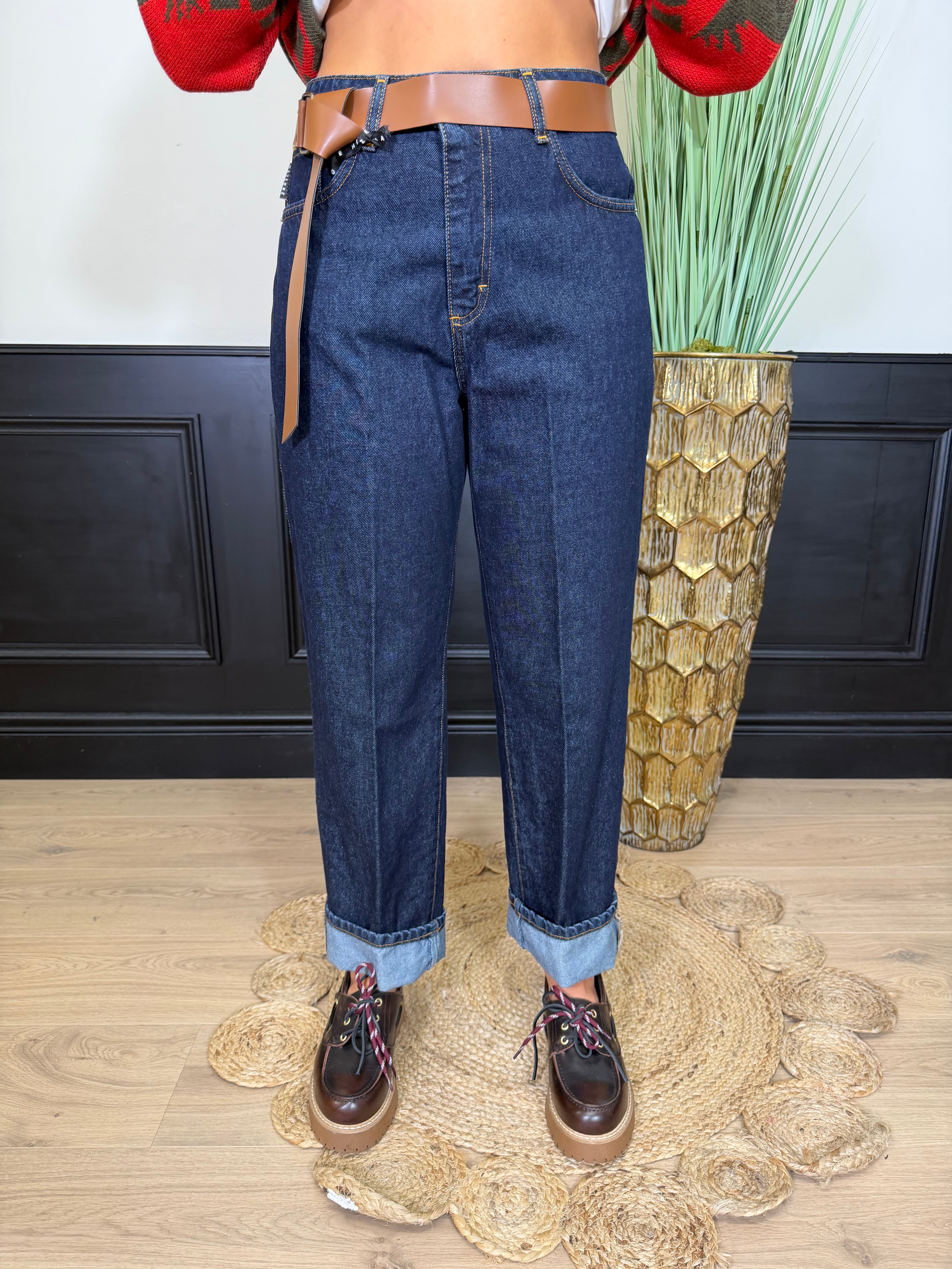 Jeans Mandy blu scuro