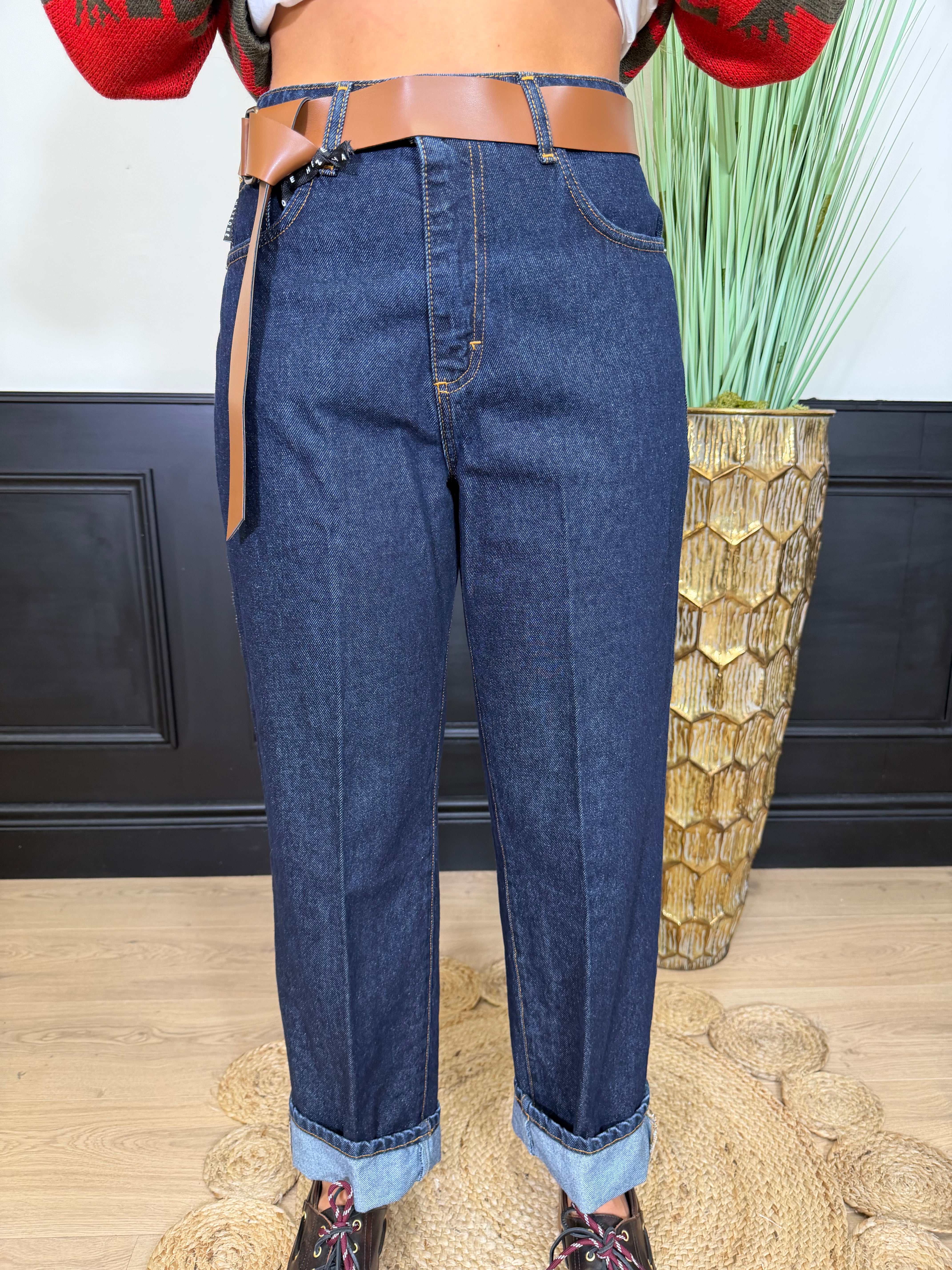 Jeans Mandy blu scuro