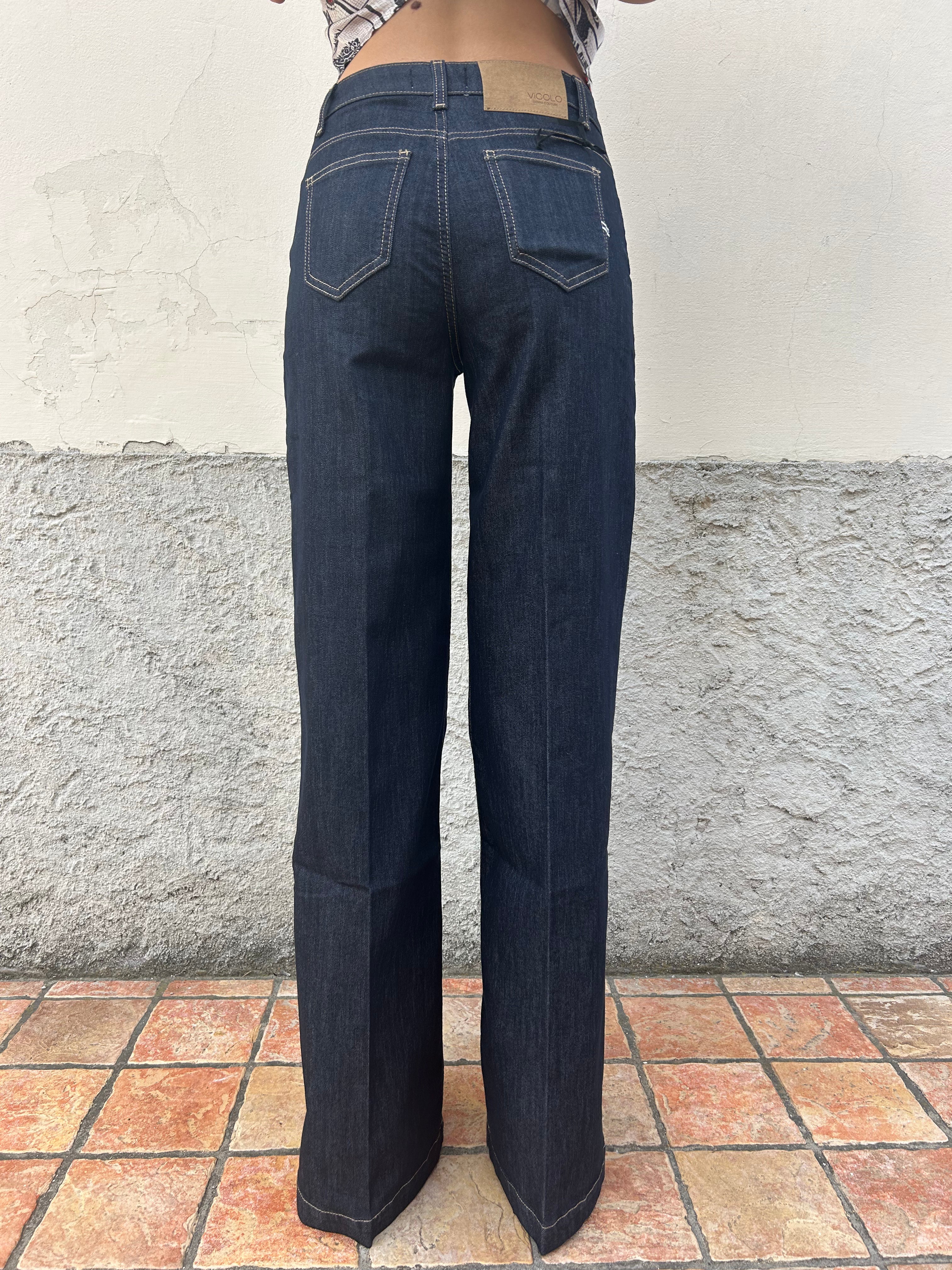 Jeans Elena denim scuro