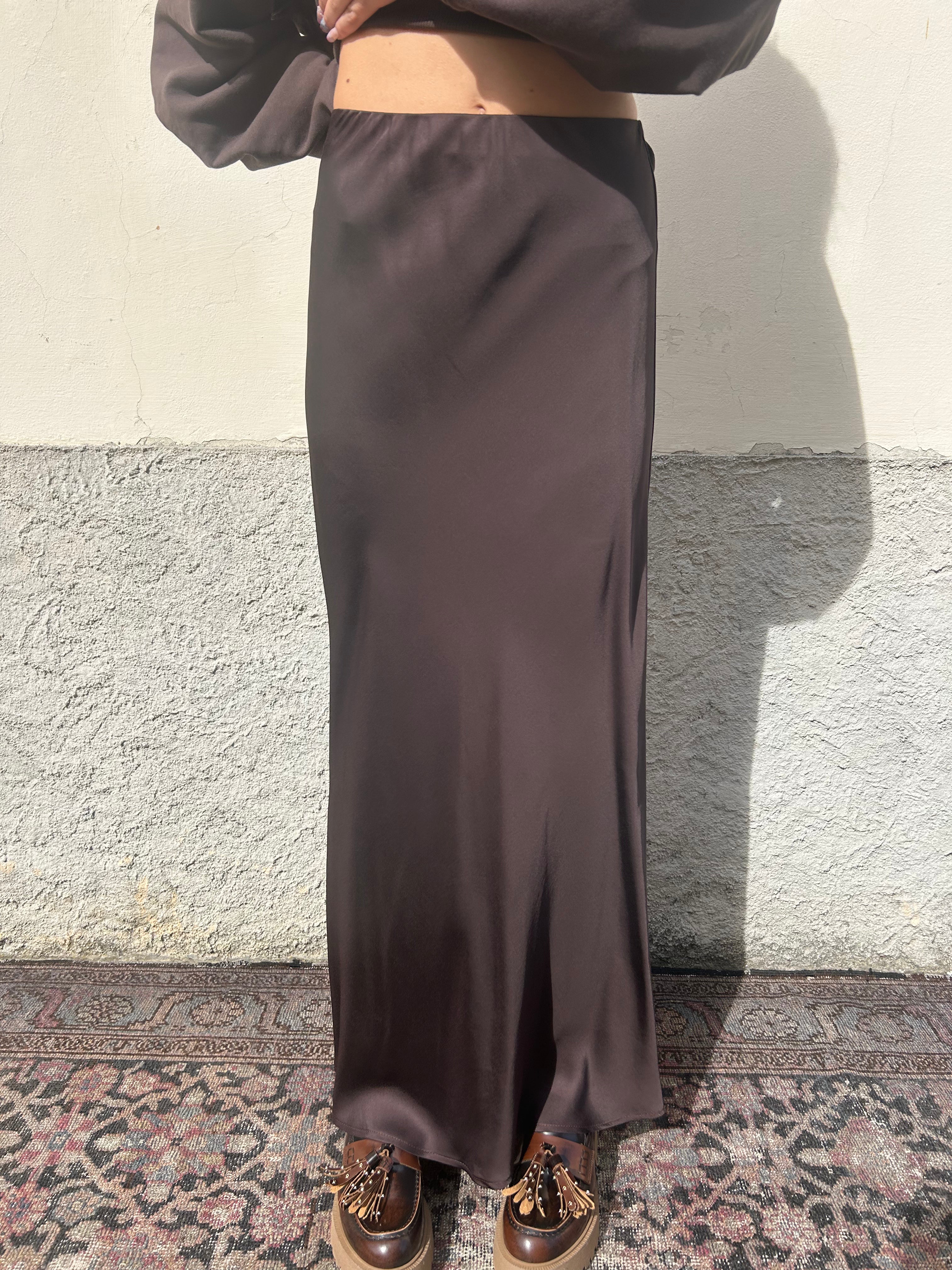 Gonna lunga in similraso moro