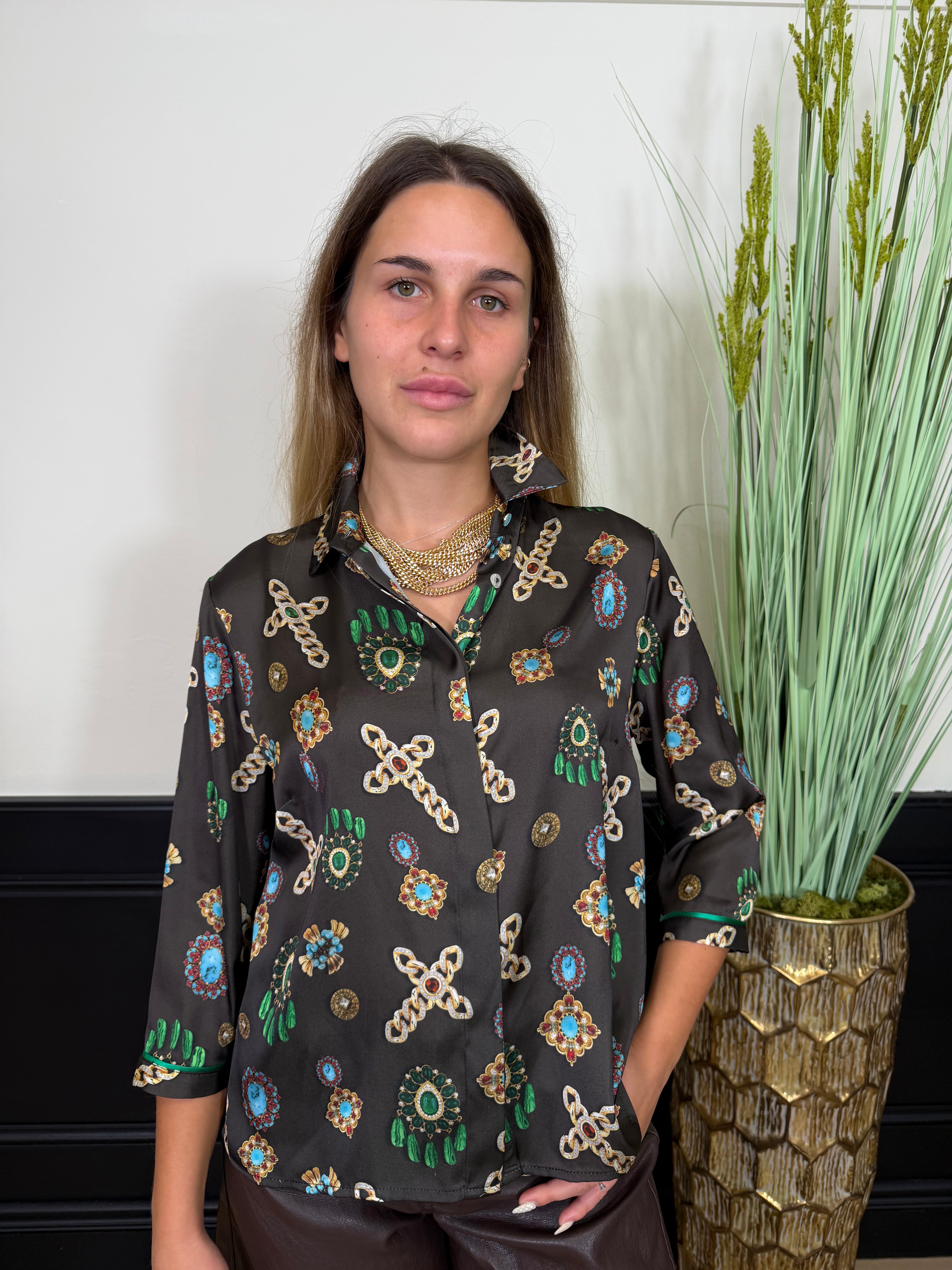 Camicia spoon fantasia gioielli