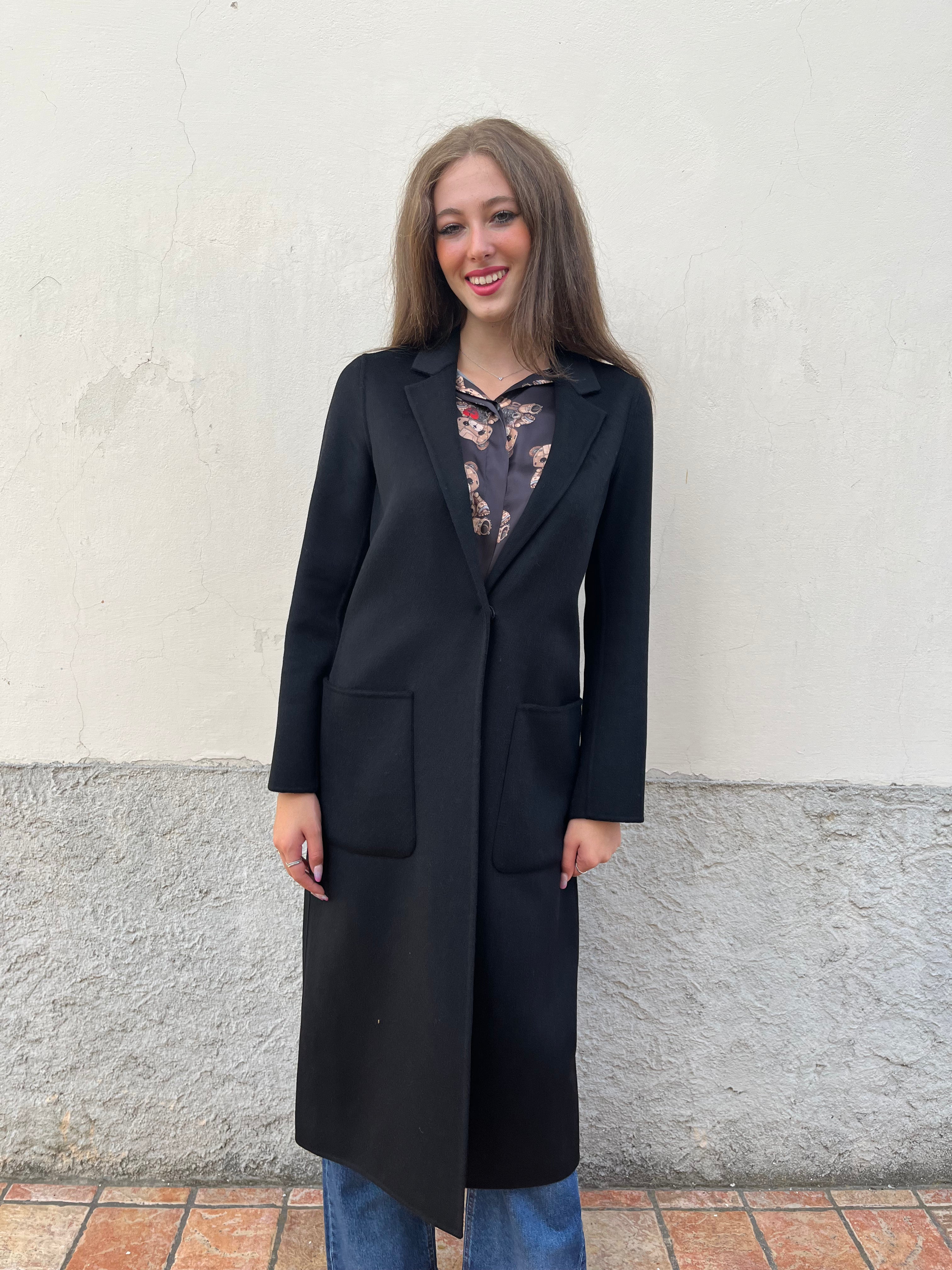 Cappotto a un petto hand made