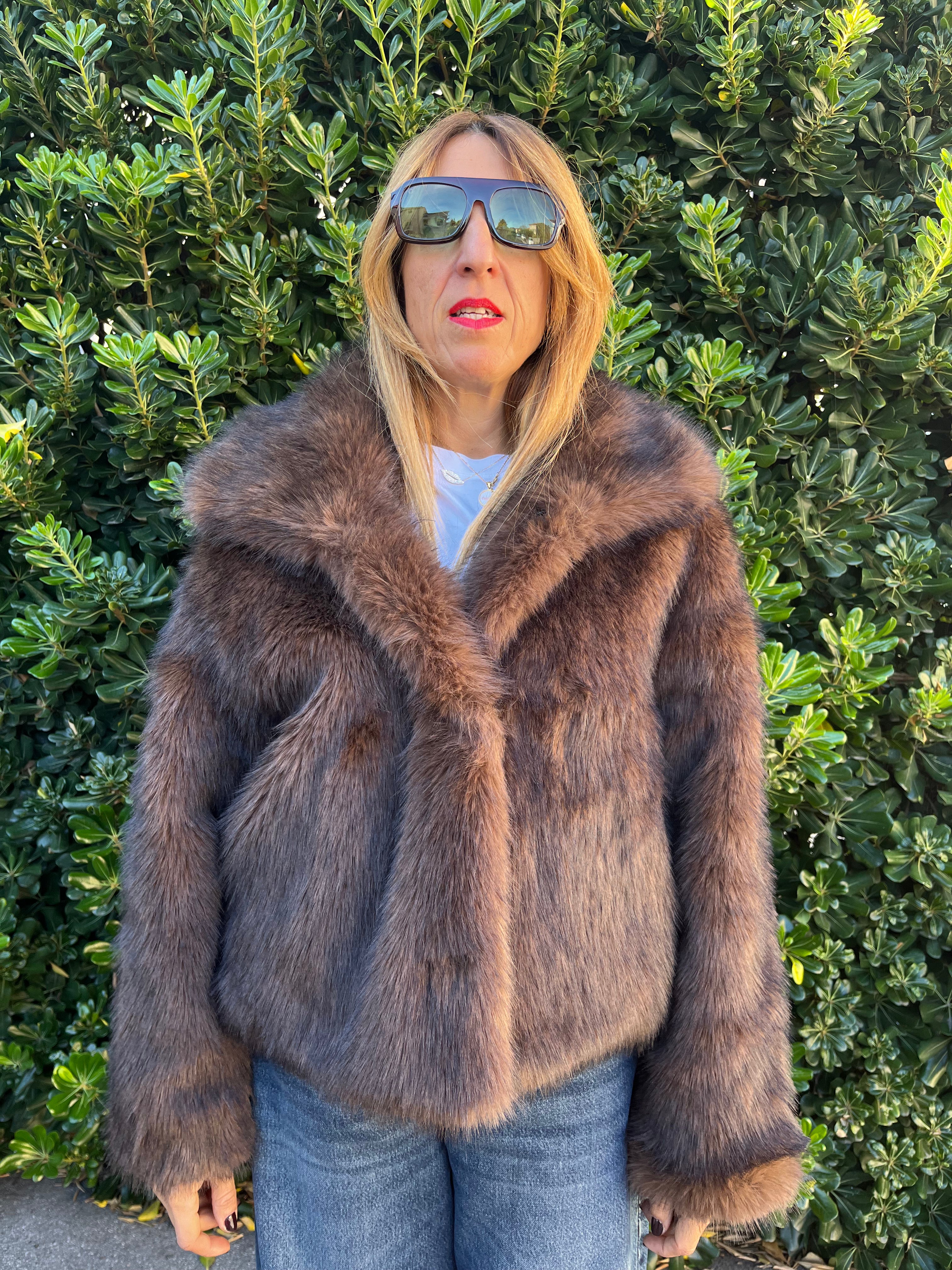 Giubbotto in denim double face