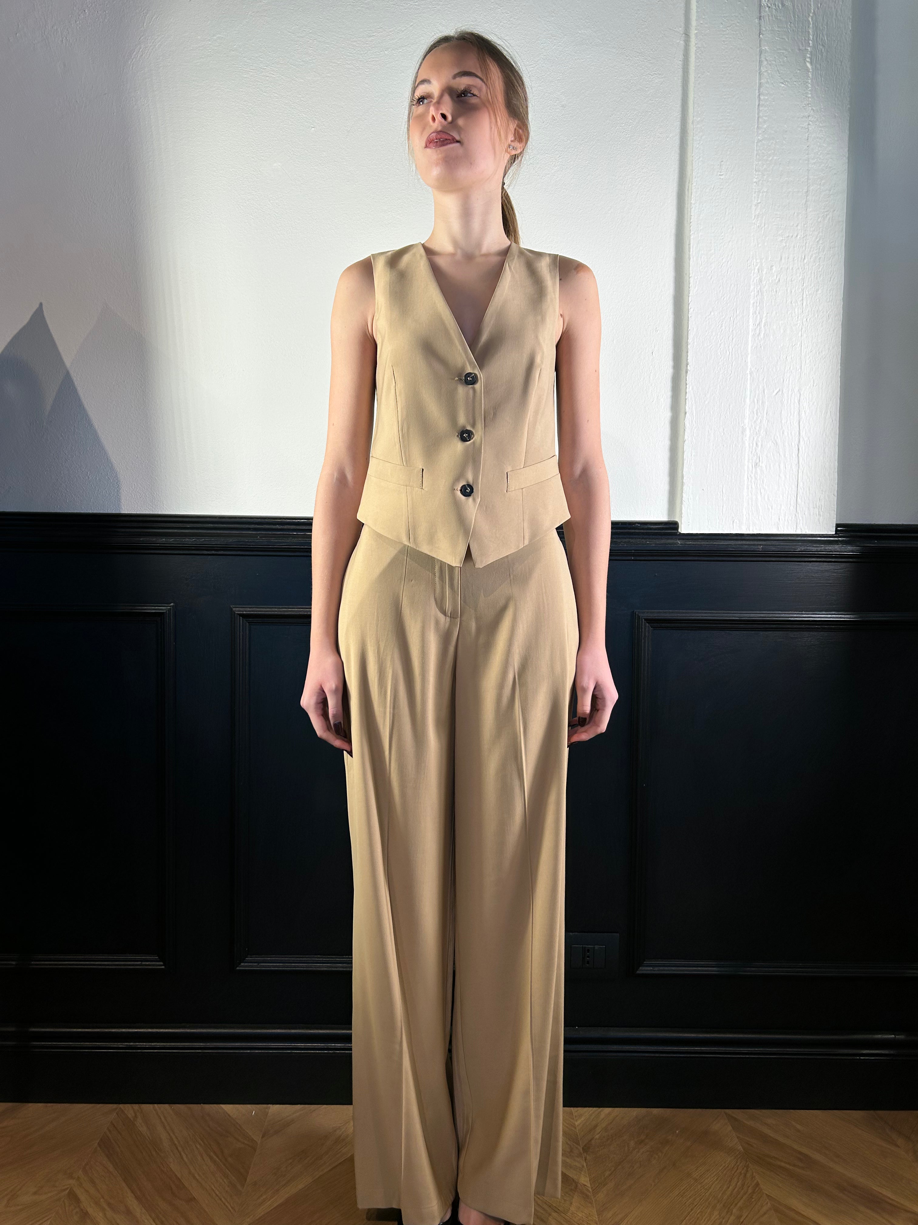 Gilet Danieli_p corto con 3 bottoni