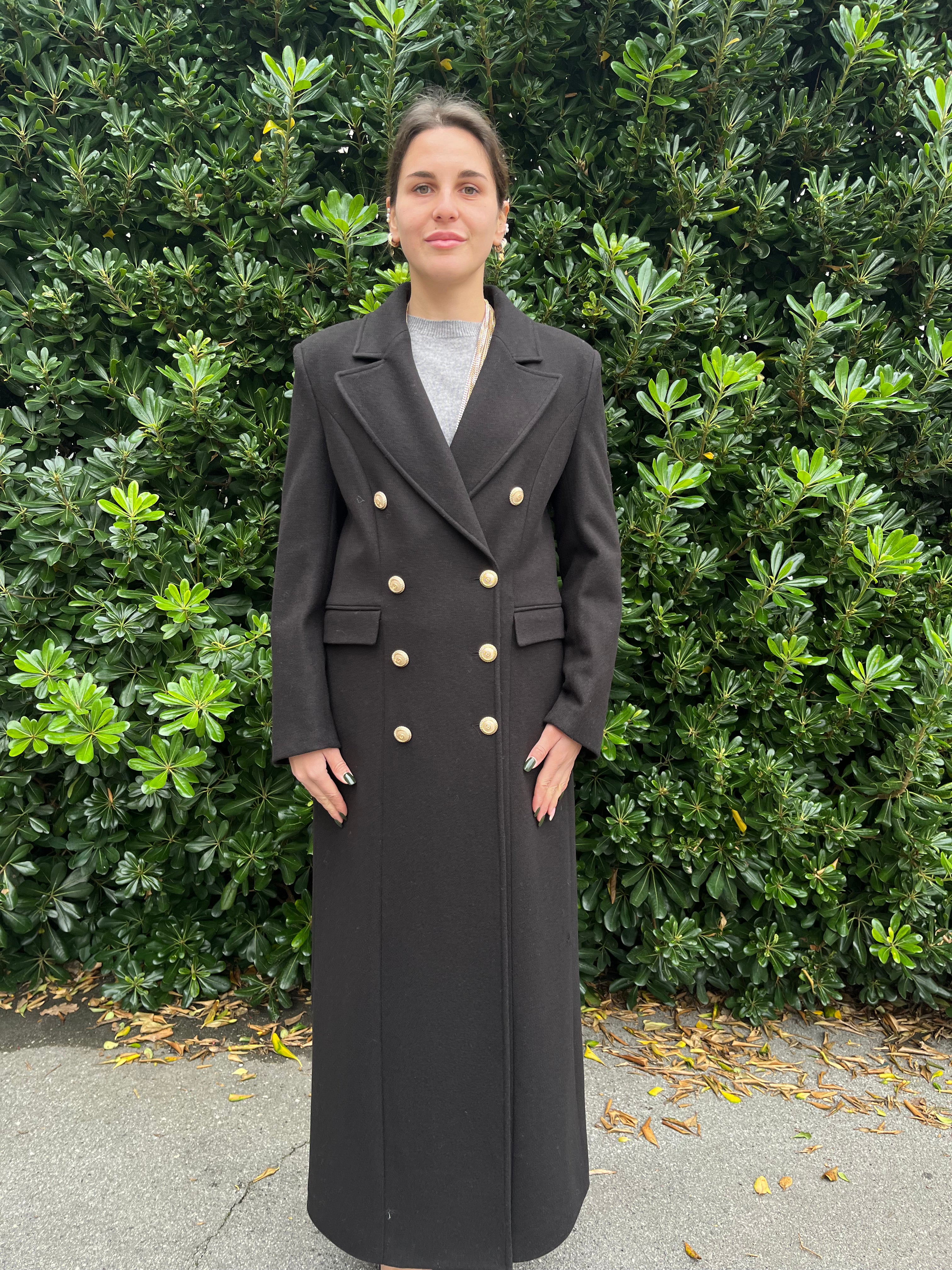 Cappotto Teres lungo doppiopetto