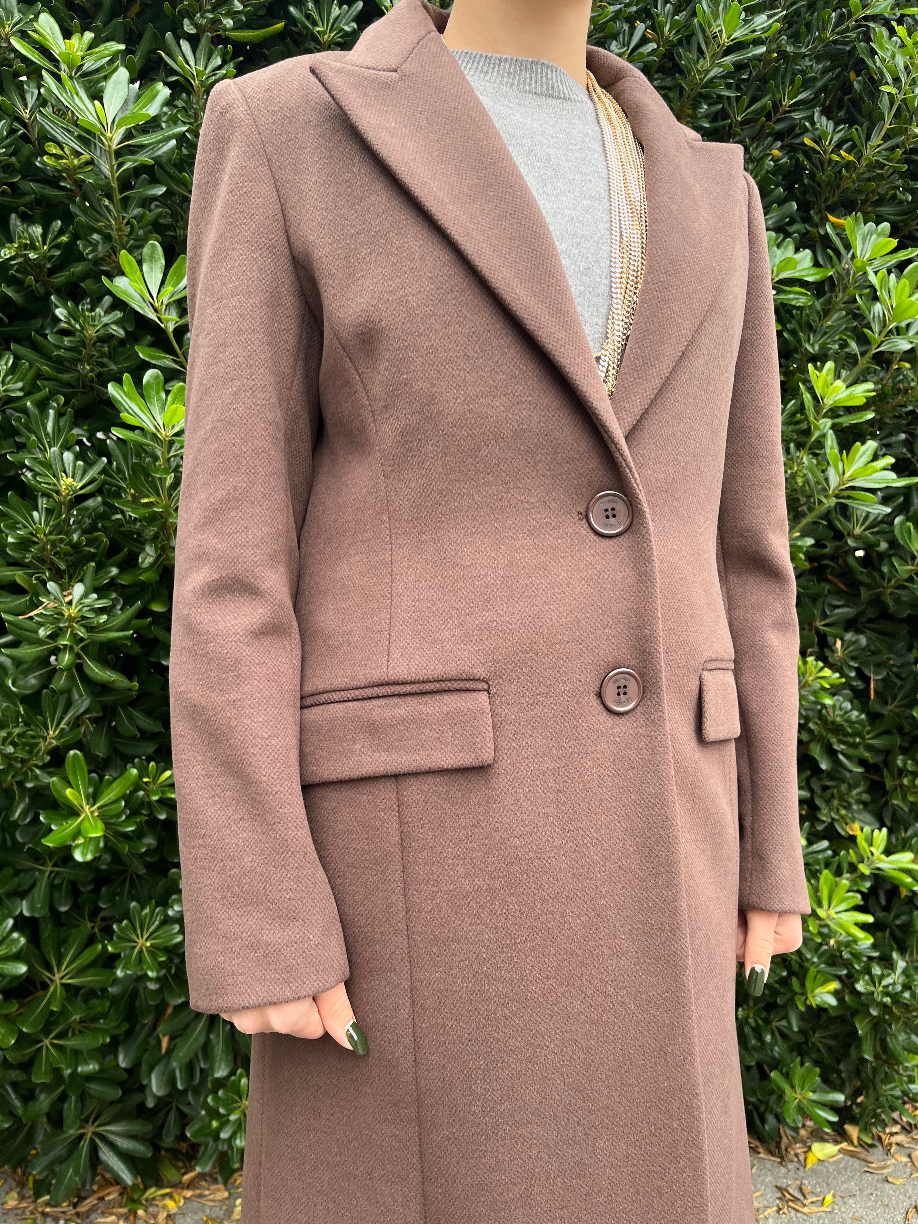 Cappotto King lungo avvitato