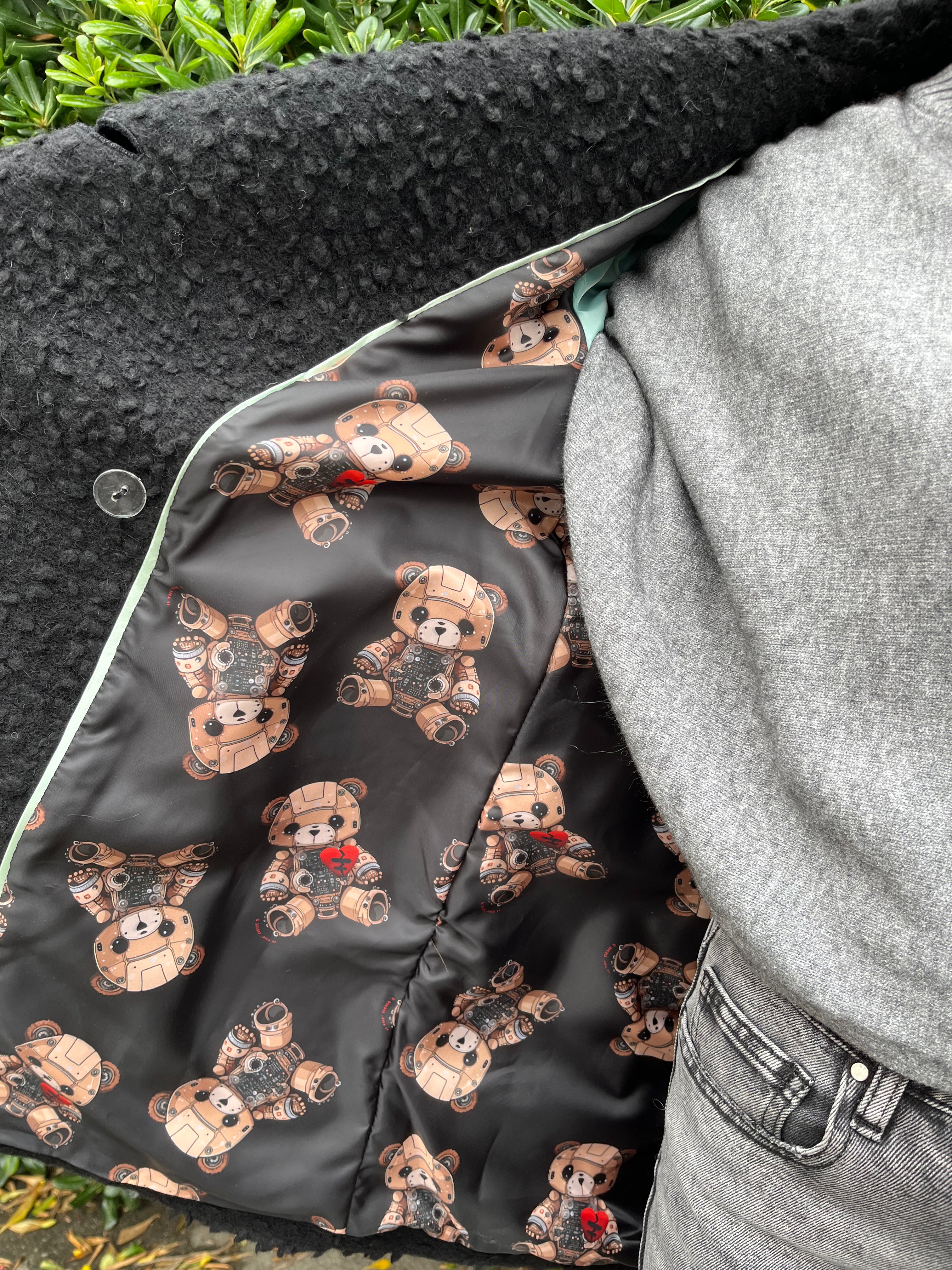 Cappotto bouclé doppiopetto