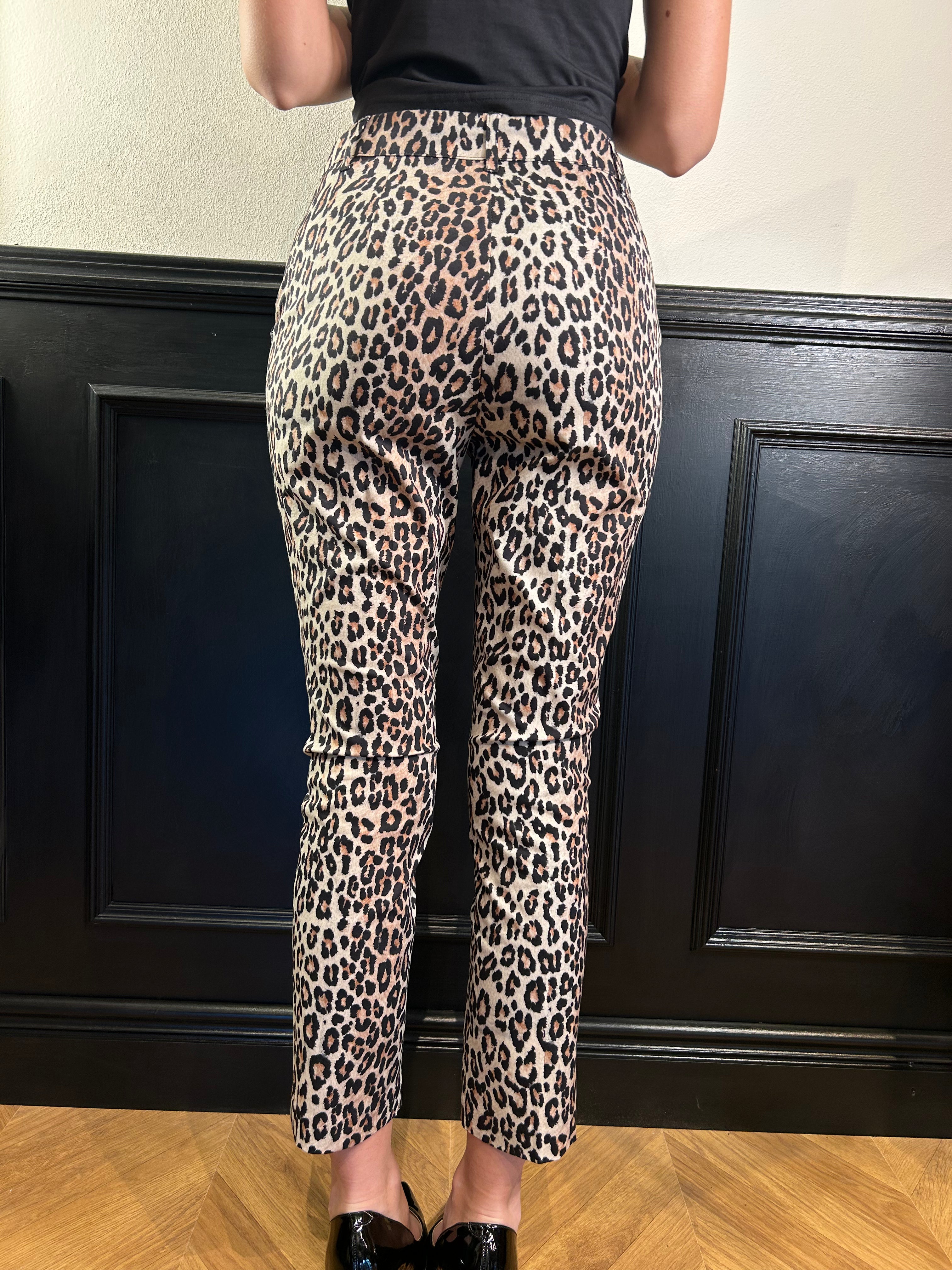 Pantalone fantasia animalier