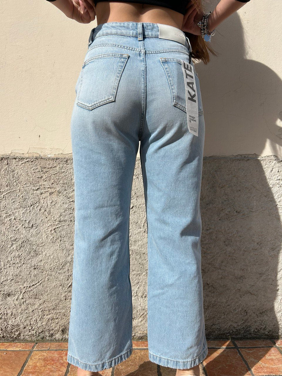 Jeans Kate rotture sul fondo