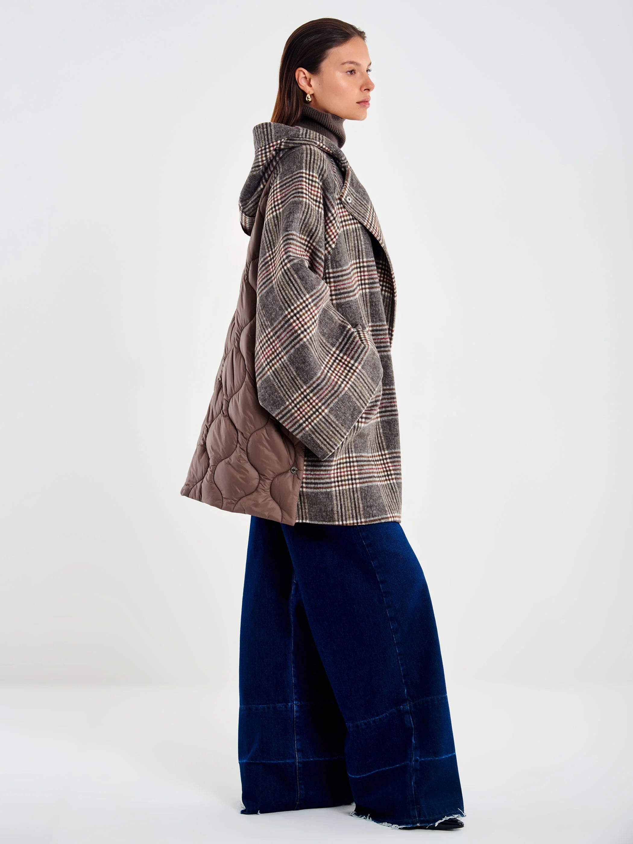 Trench Cappa A Quadri