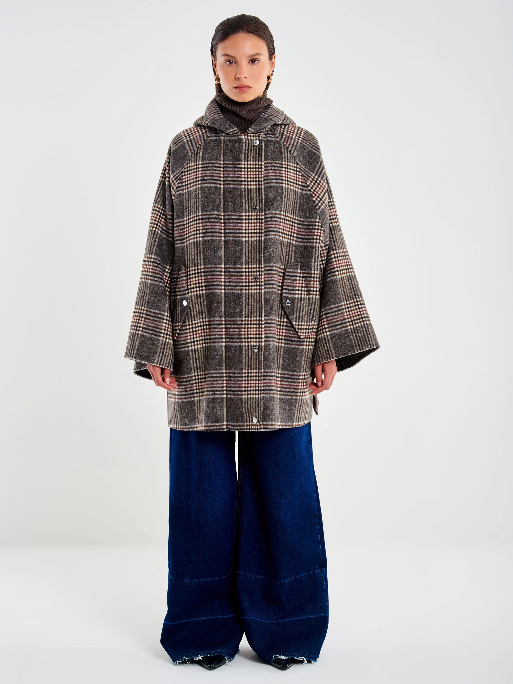 Trench Cappa A Quadri