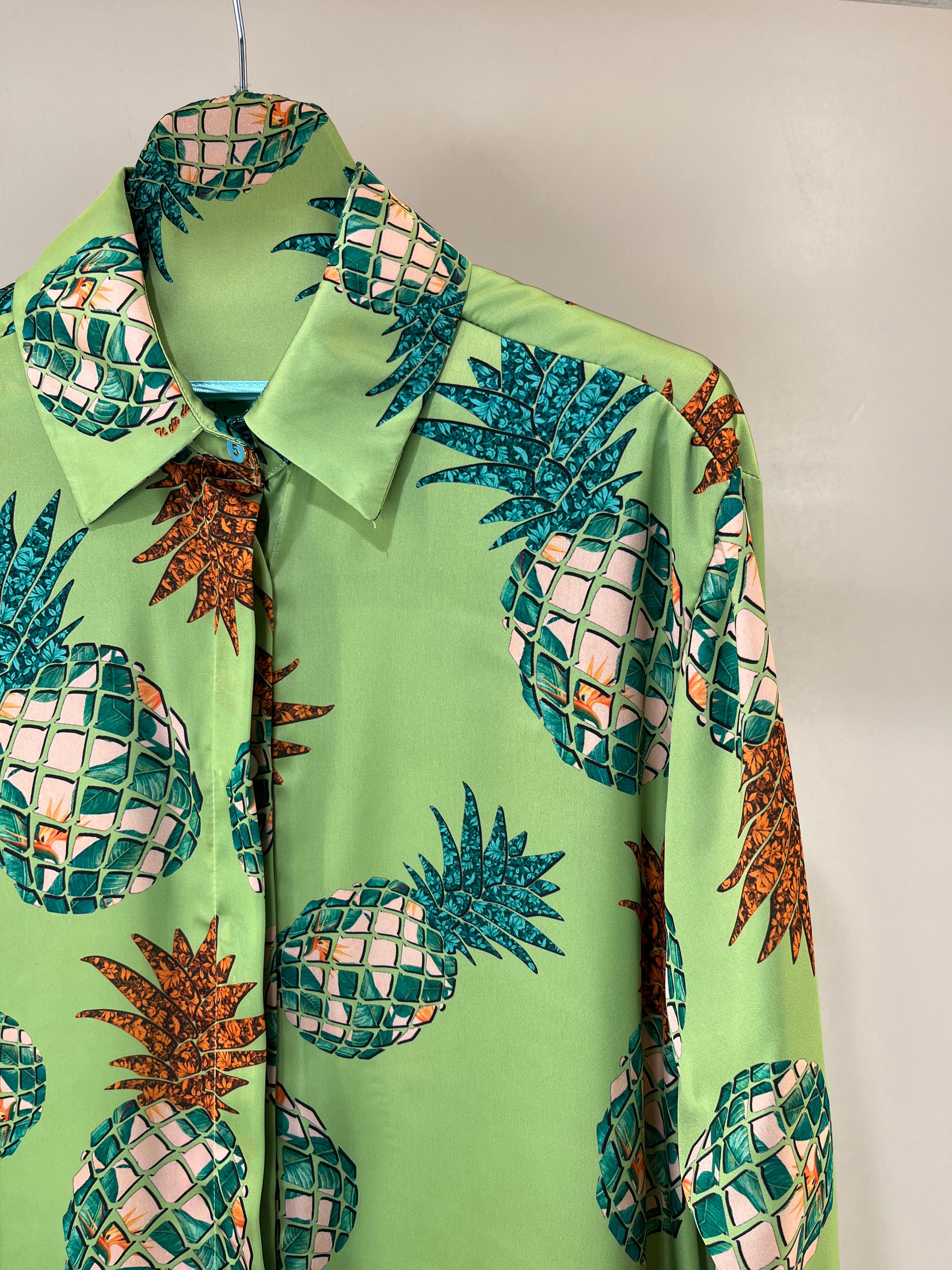 Camicia fantasia ananas