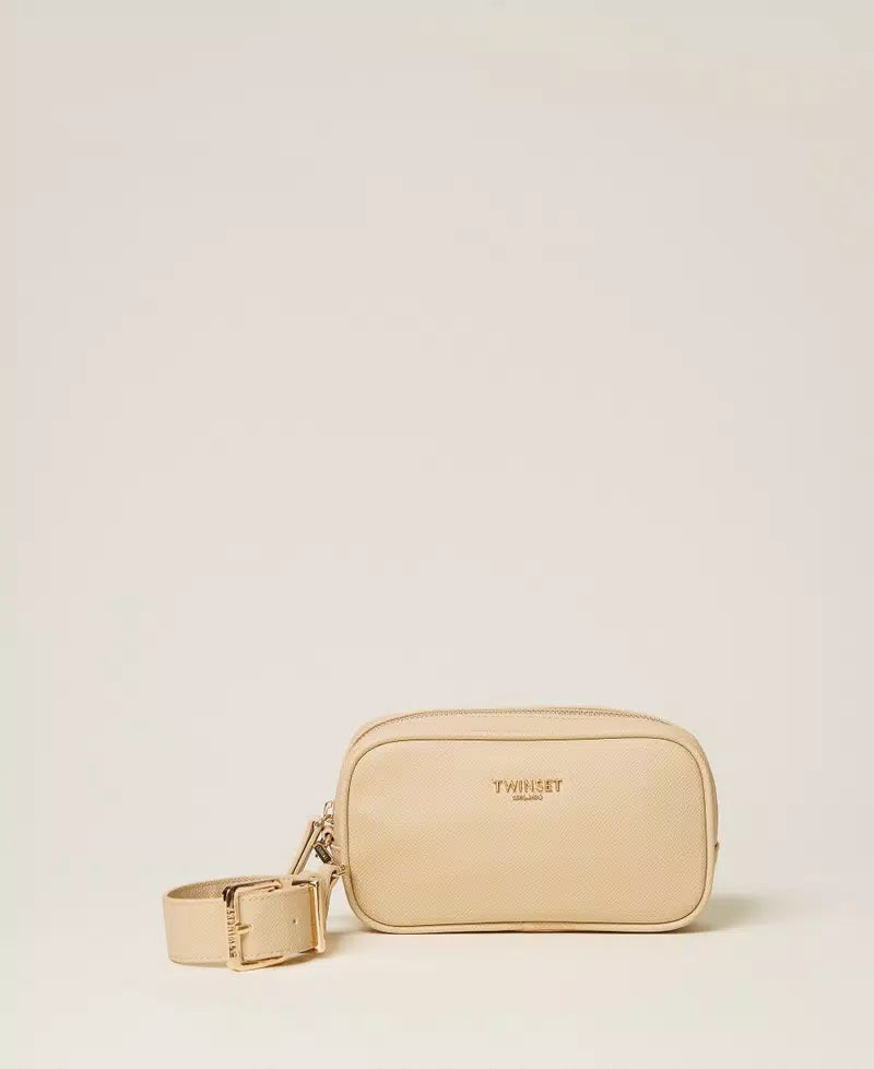 Mini borsa con logo e cinturino